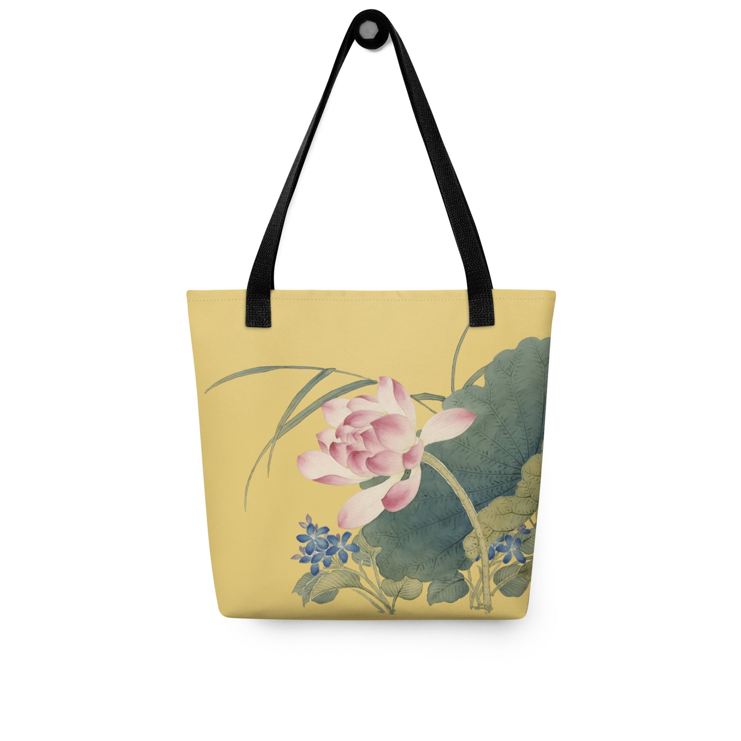 The Spirit of Flowers in Twelve Months｜Lotus in Bloom｜Tote bag｜Gold