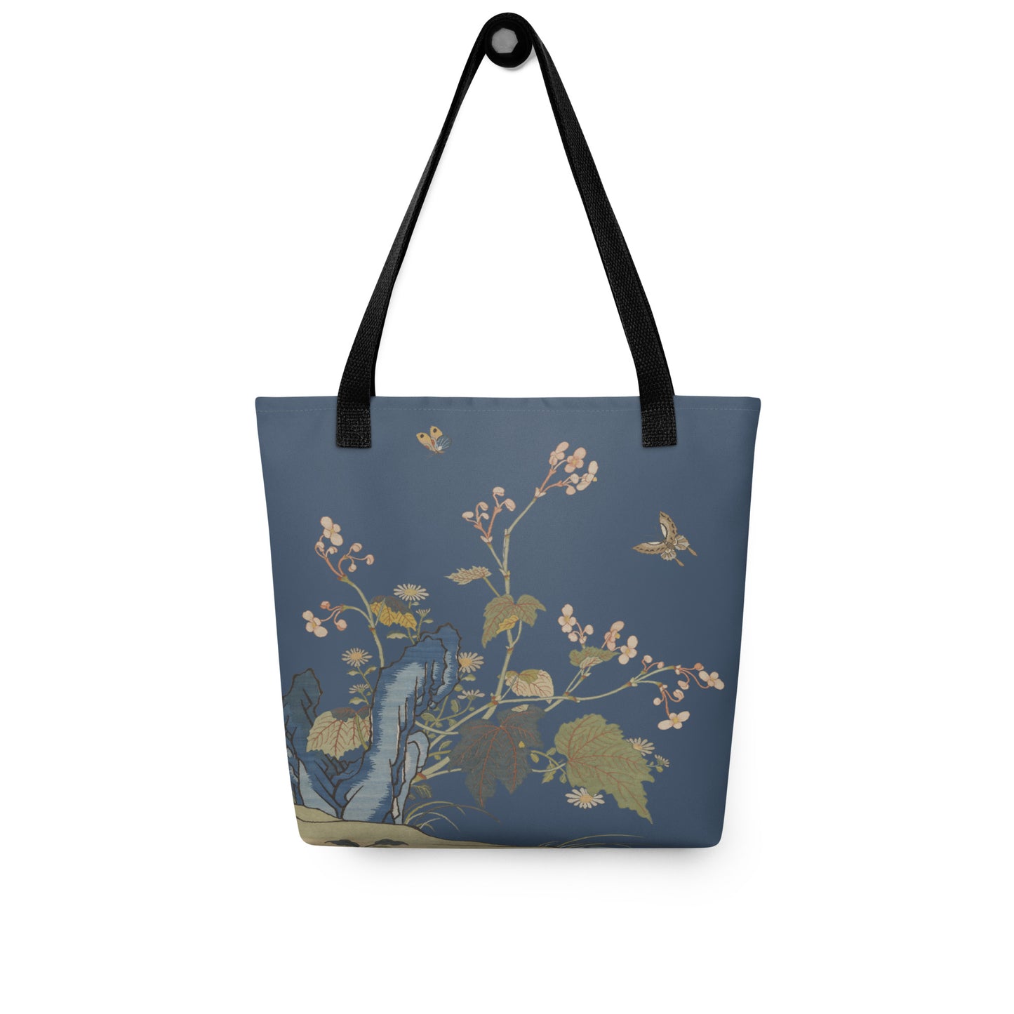 Kesi Flower Album｜Begonia Blossoms｜Tote bag｜Dark blue