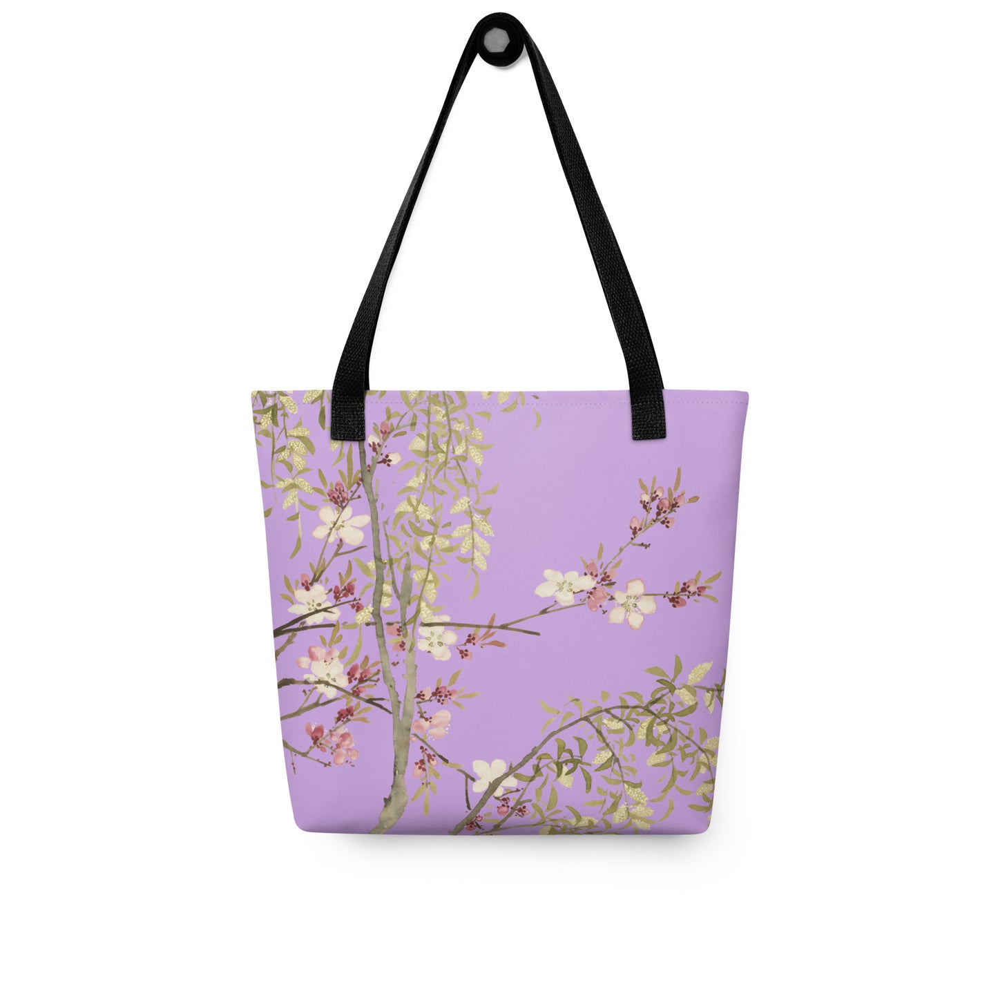 The Spirit of Flowers in Twelve Months｜Willow and Peach Blossom｜Tote bag｜Lilac