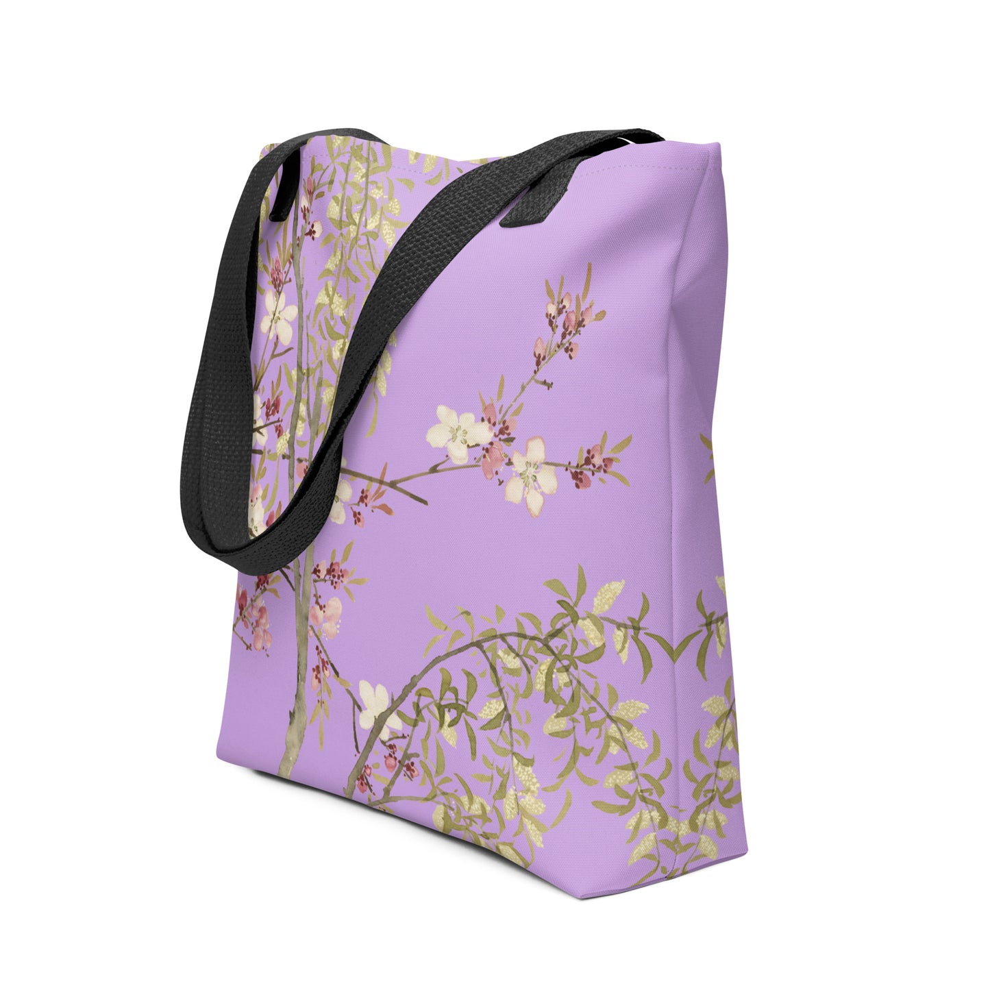 The Spirit of Flowers in Twelve Months｜Willow and Peach Blossom｜Tote bag｜Lilac