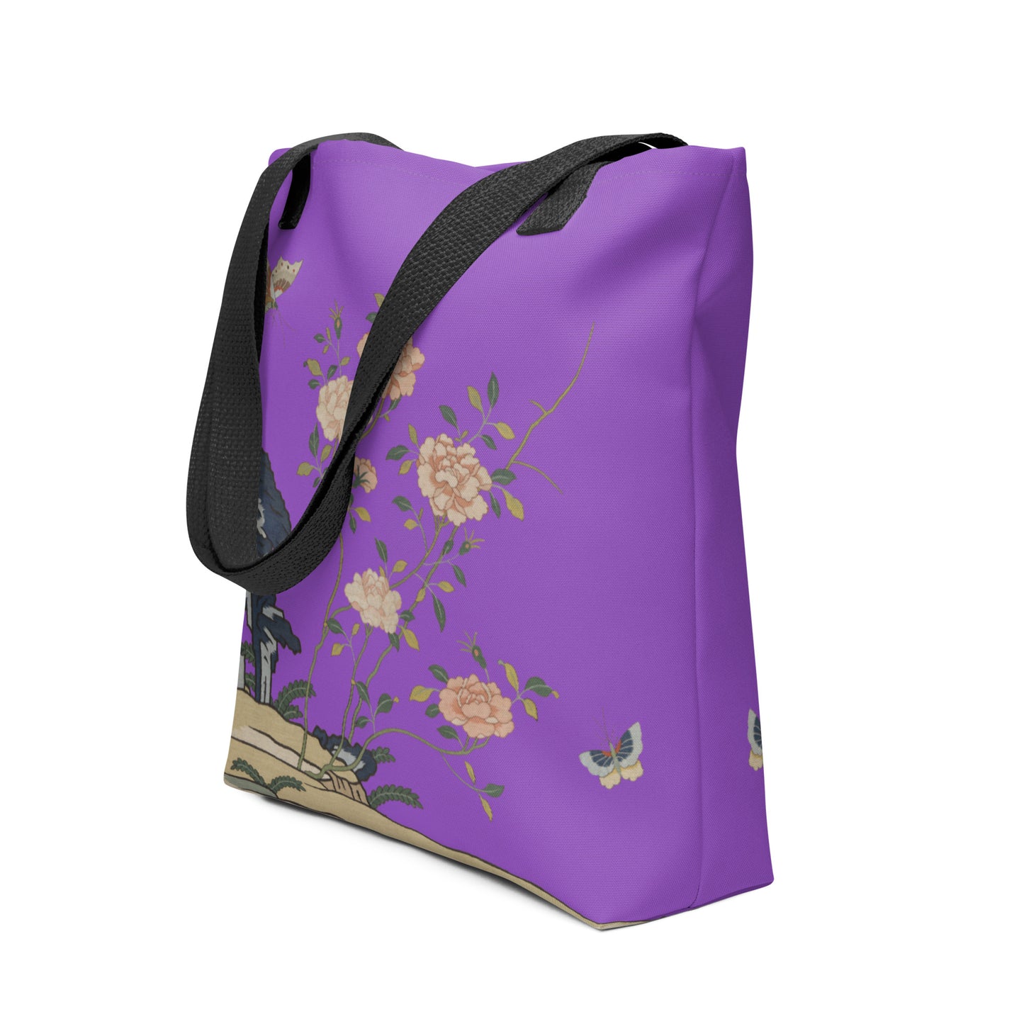 Kesi Flower Album｜Red Roses｜Tote bag｜Purple