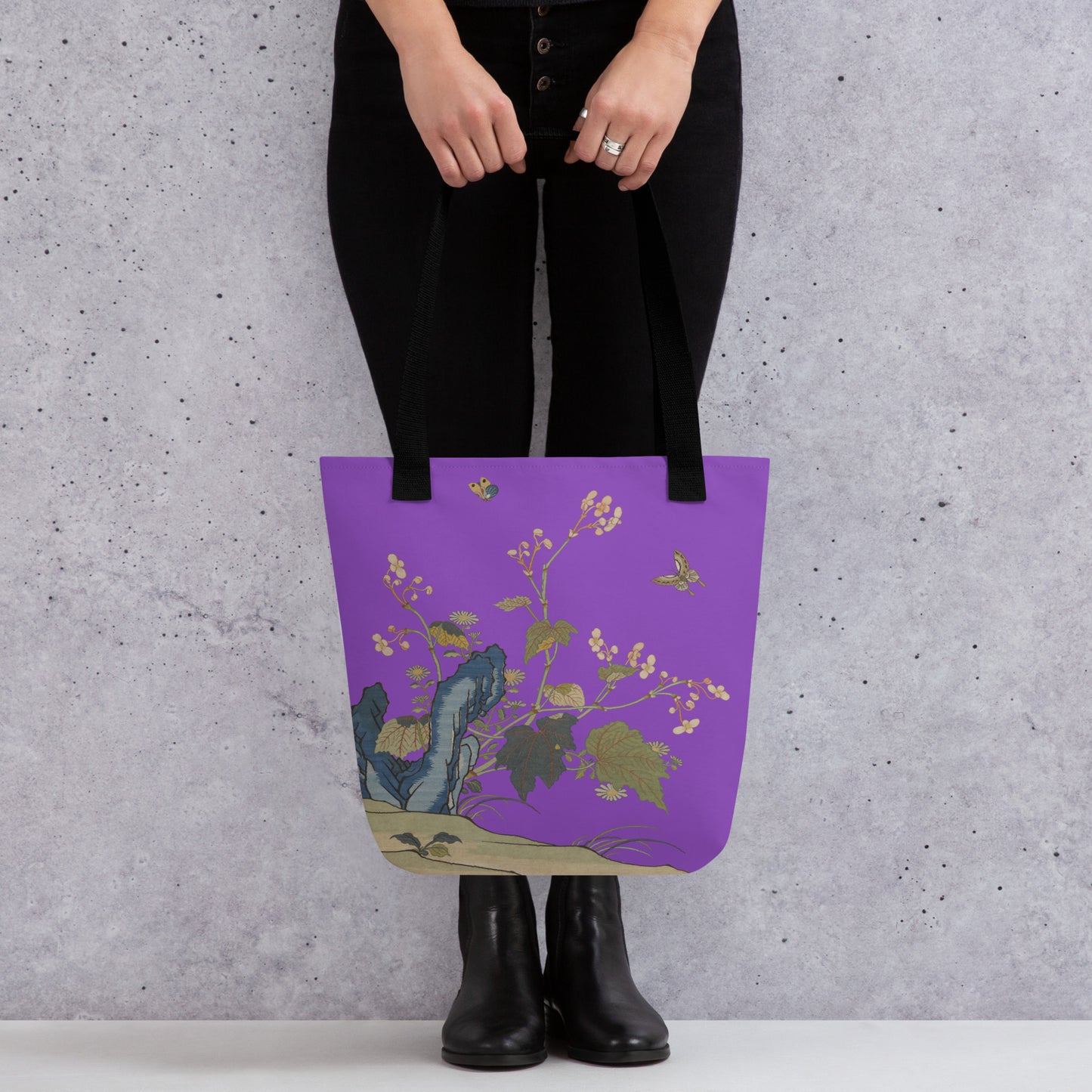 Kesi Flower Album｜Begonia Blossoms｜Tote bag｜Purple