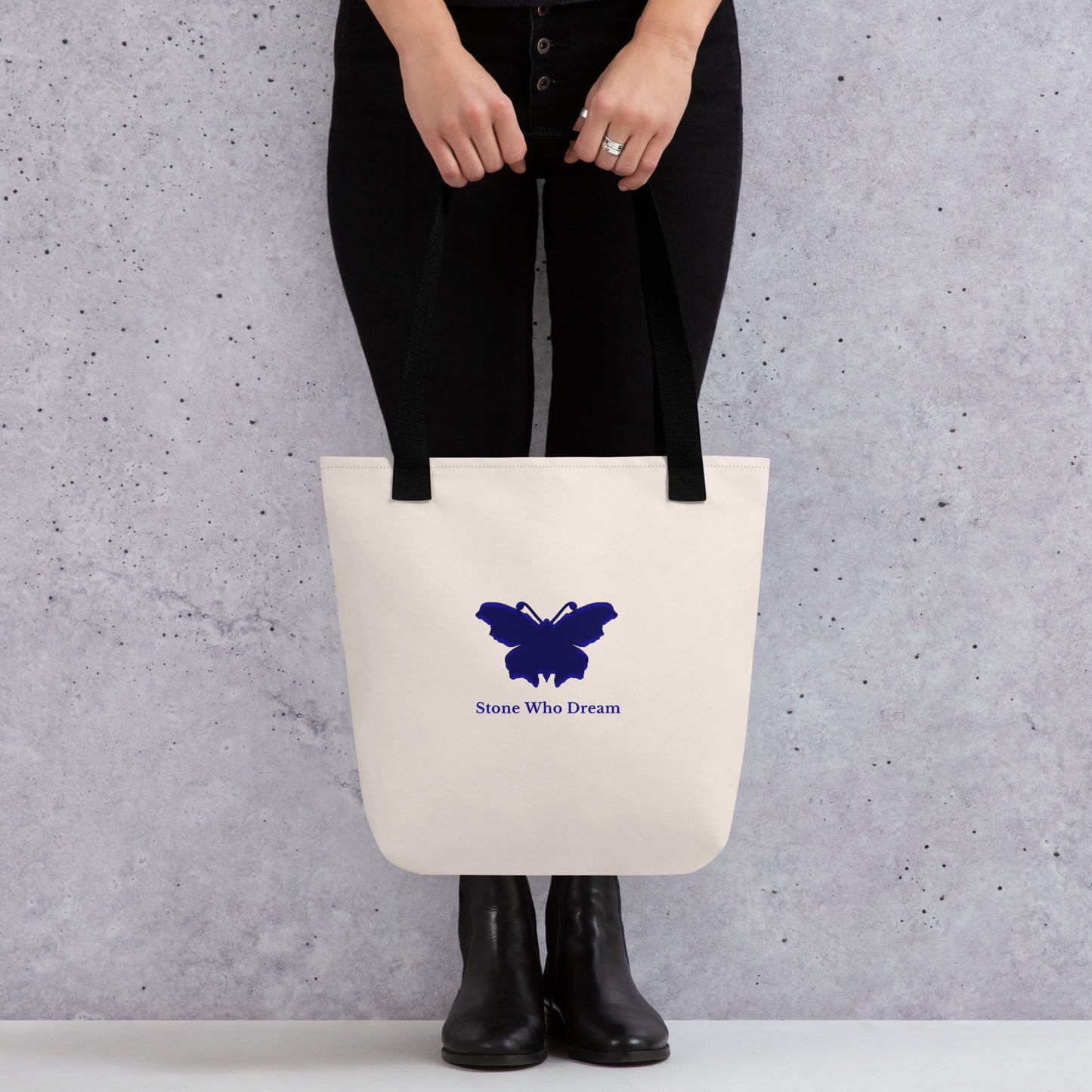 Logo collection｜Tote bag｜Fish belly white