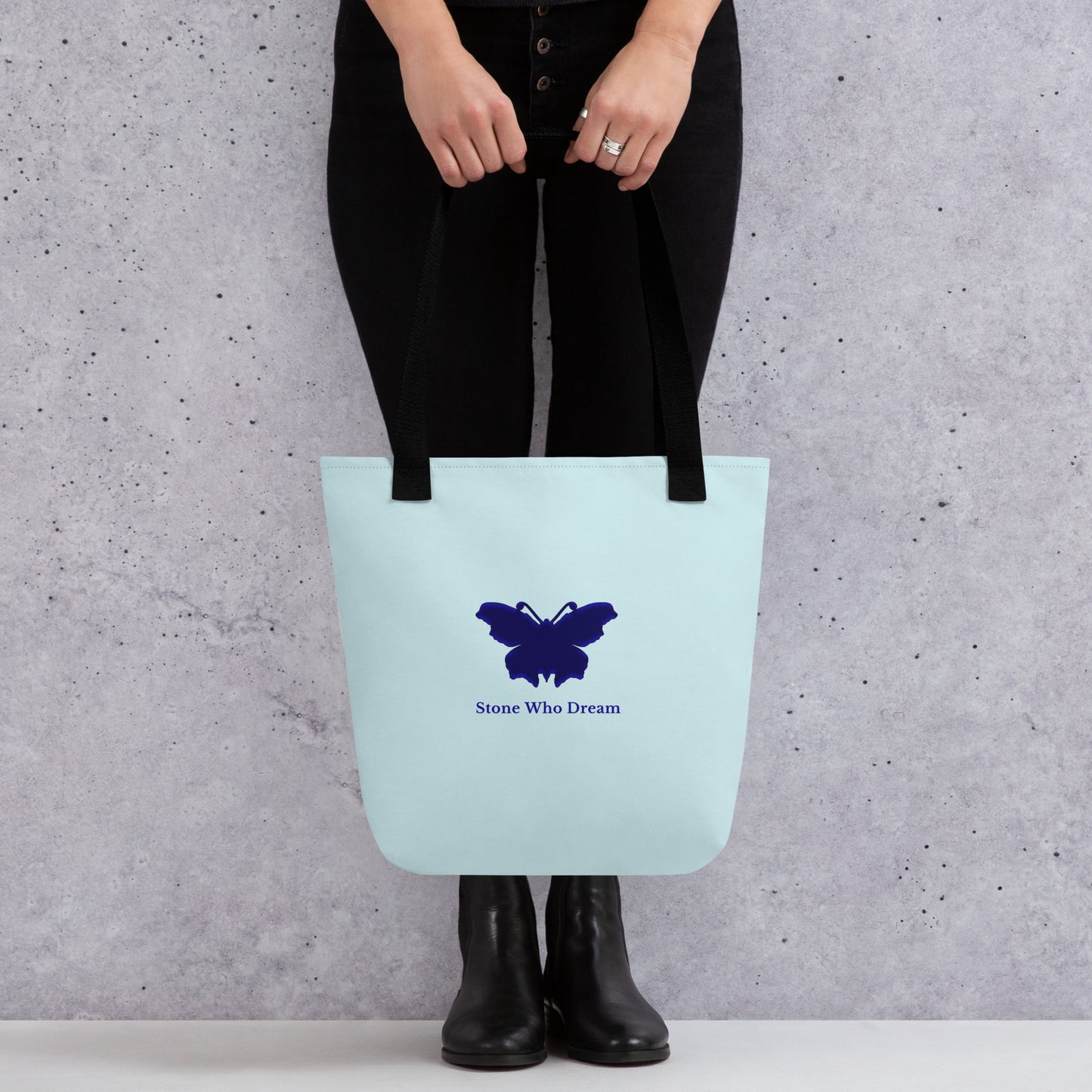 Logo collection｜Tote bag｜Aqua blue