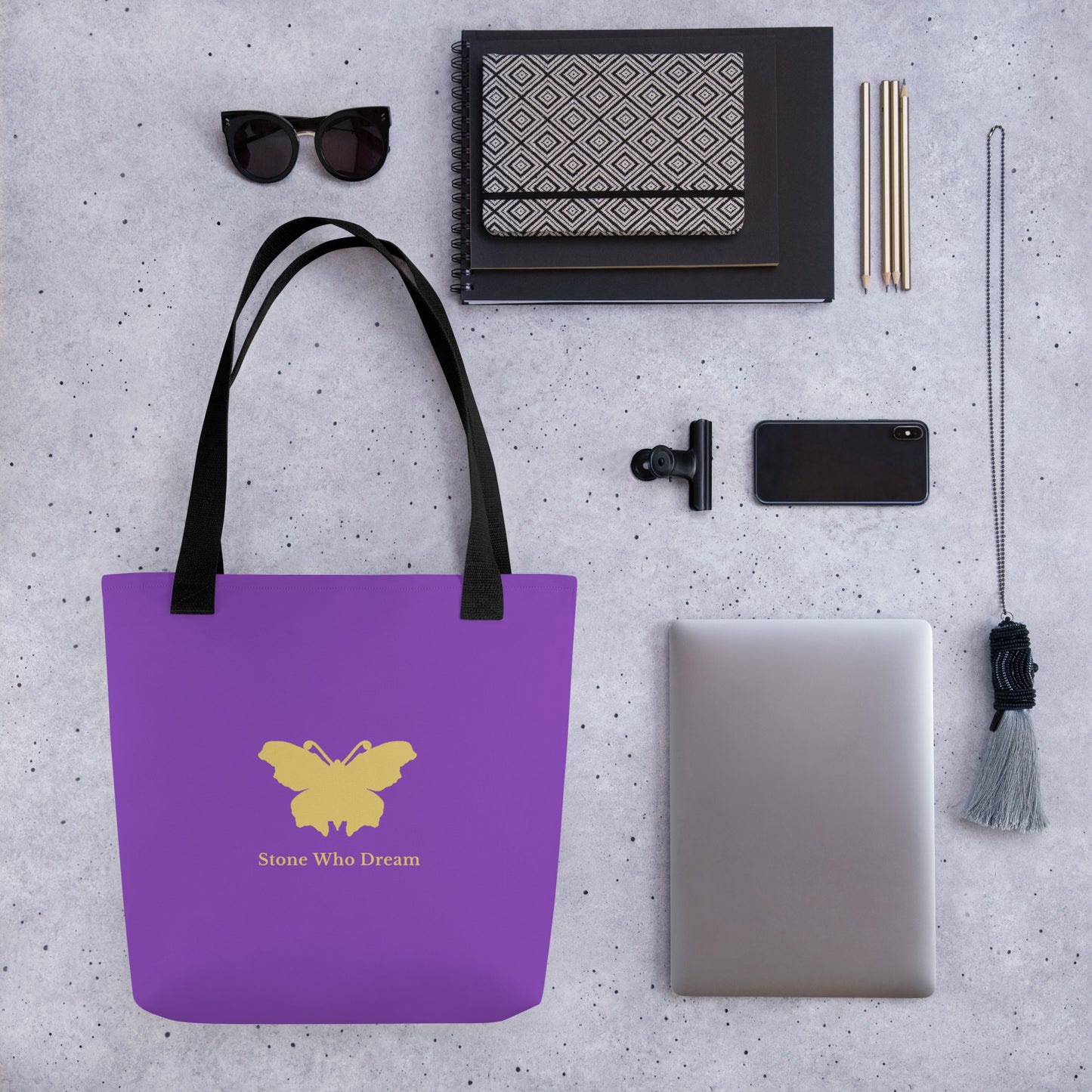 Logo collection｜Tote bag｜Purple