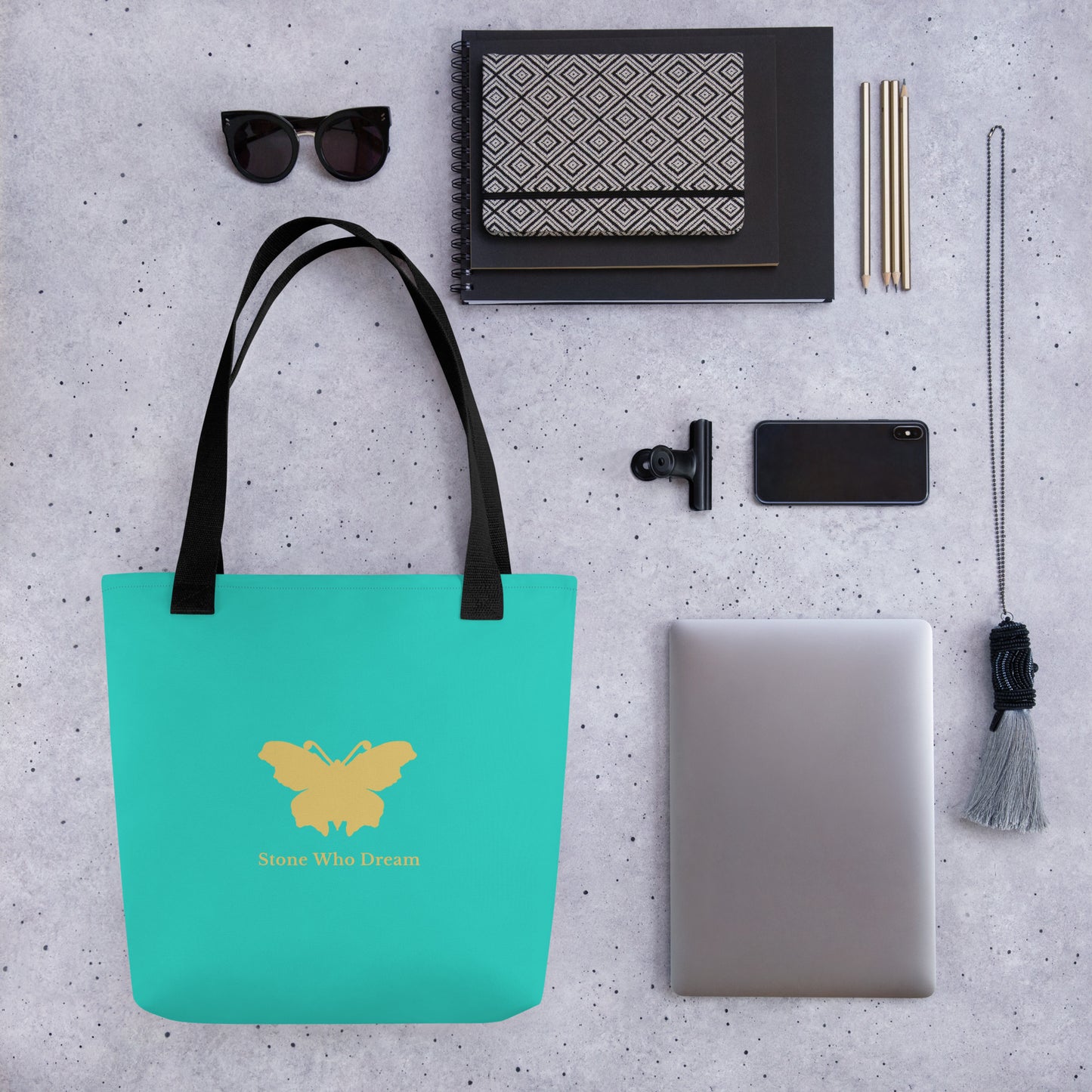 Logo collection｜Tote bag｜Turquoise