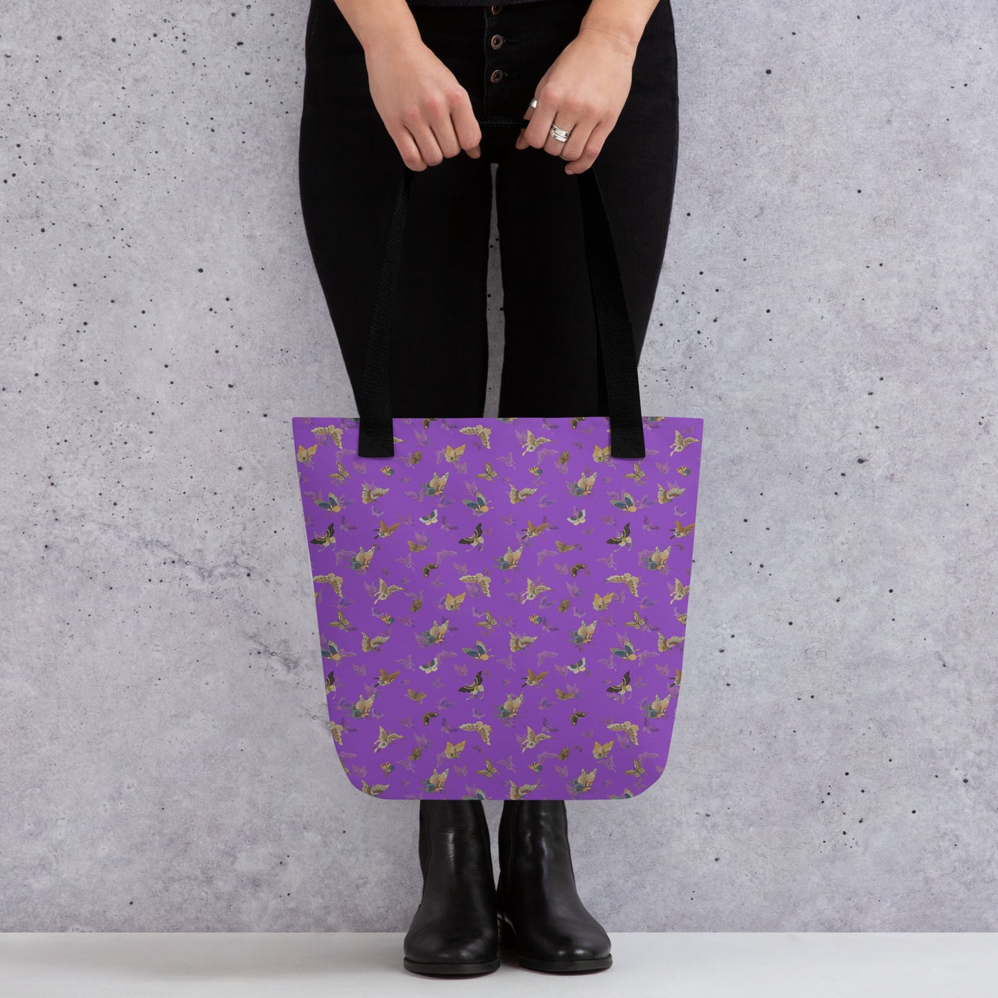 Butterfly dancing｜Tote bag｜Purple