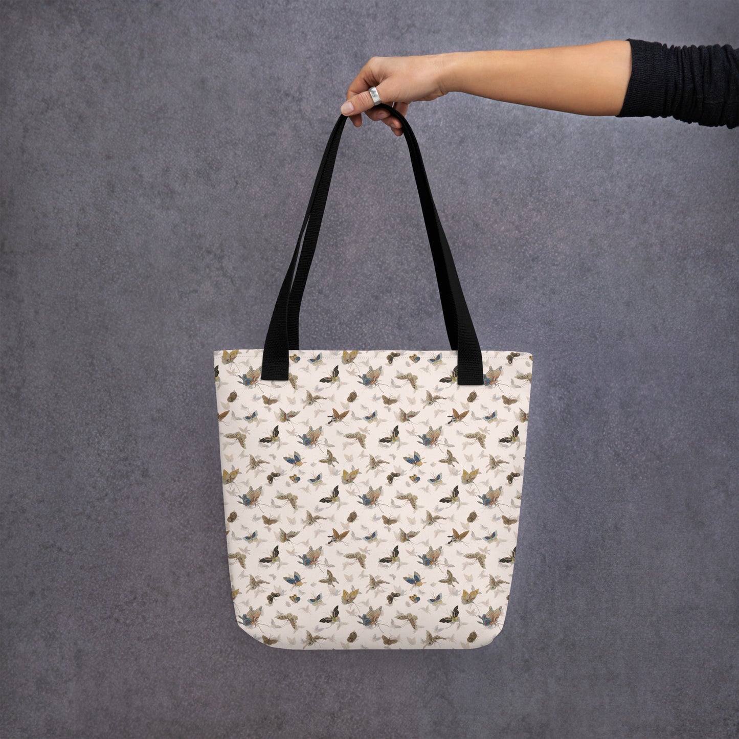 Butterfly dancing｜Tote bag｜Fish belly white