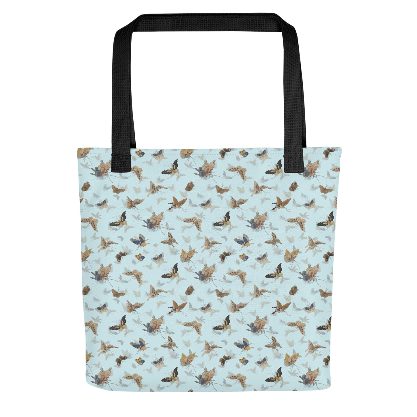 Butterfly dancing｜Tote bag｜Aqua blue