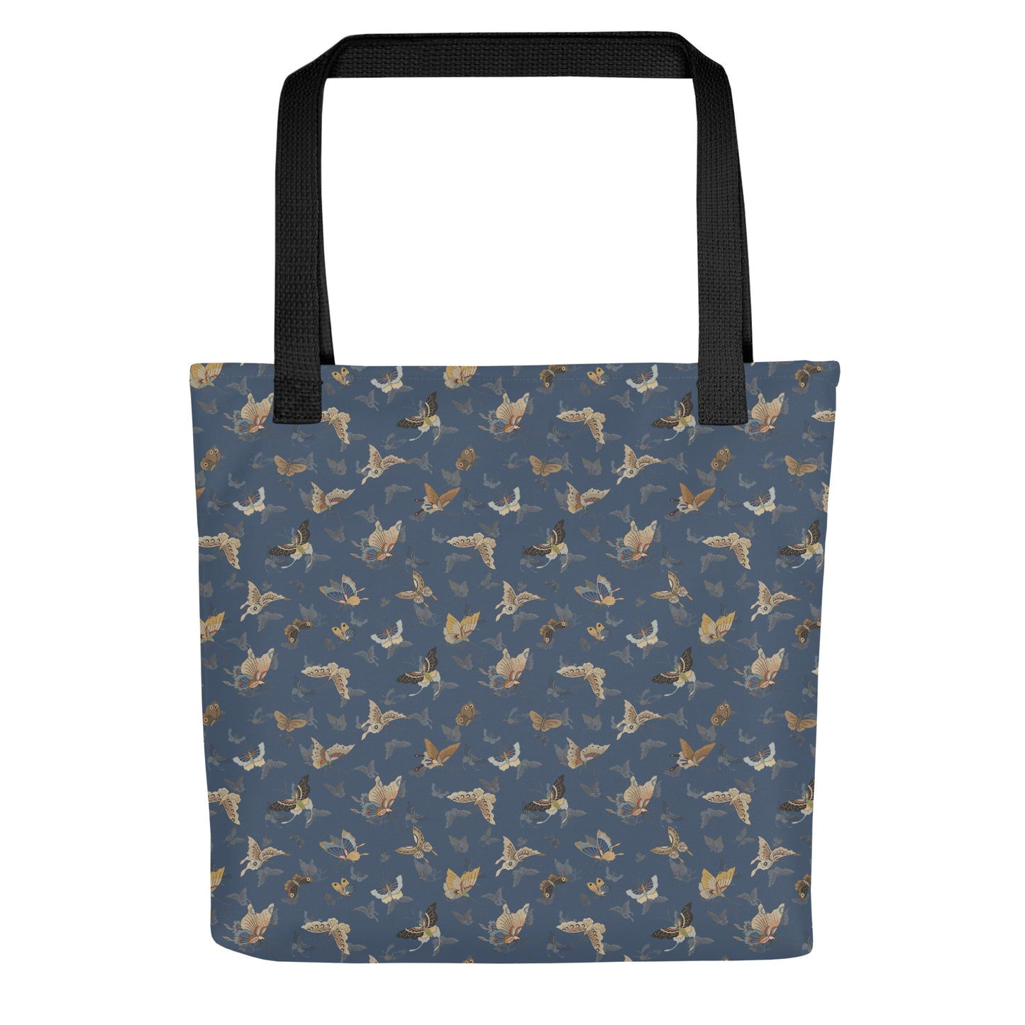 Butterfly dancing｜Tote bag｜Dark blue