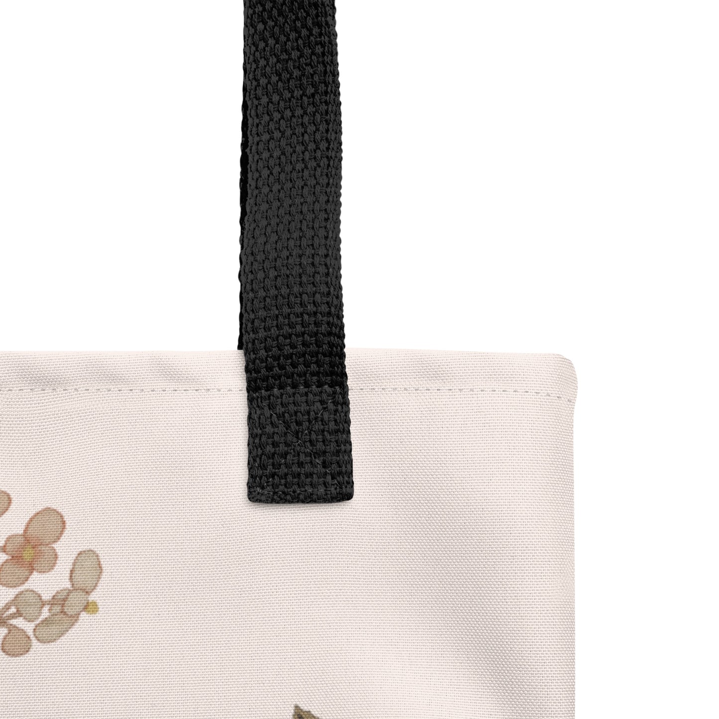 Kesi Flower Album｜Begonia Blossoms｜Tote bag｜Fish belly white