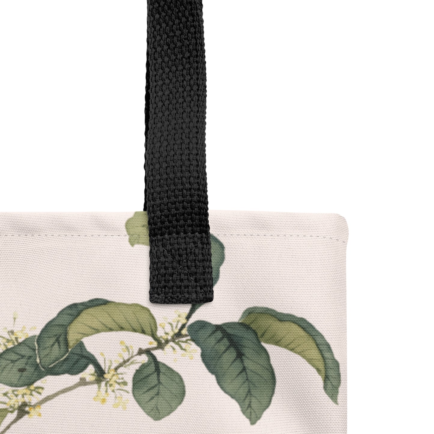 The Spirit of Flowers in Twelve Months｜Osmanthus and Crape Myrtle in Bloom｜Tote bag｜Fish belly white