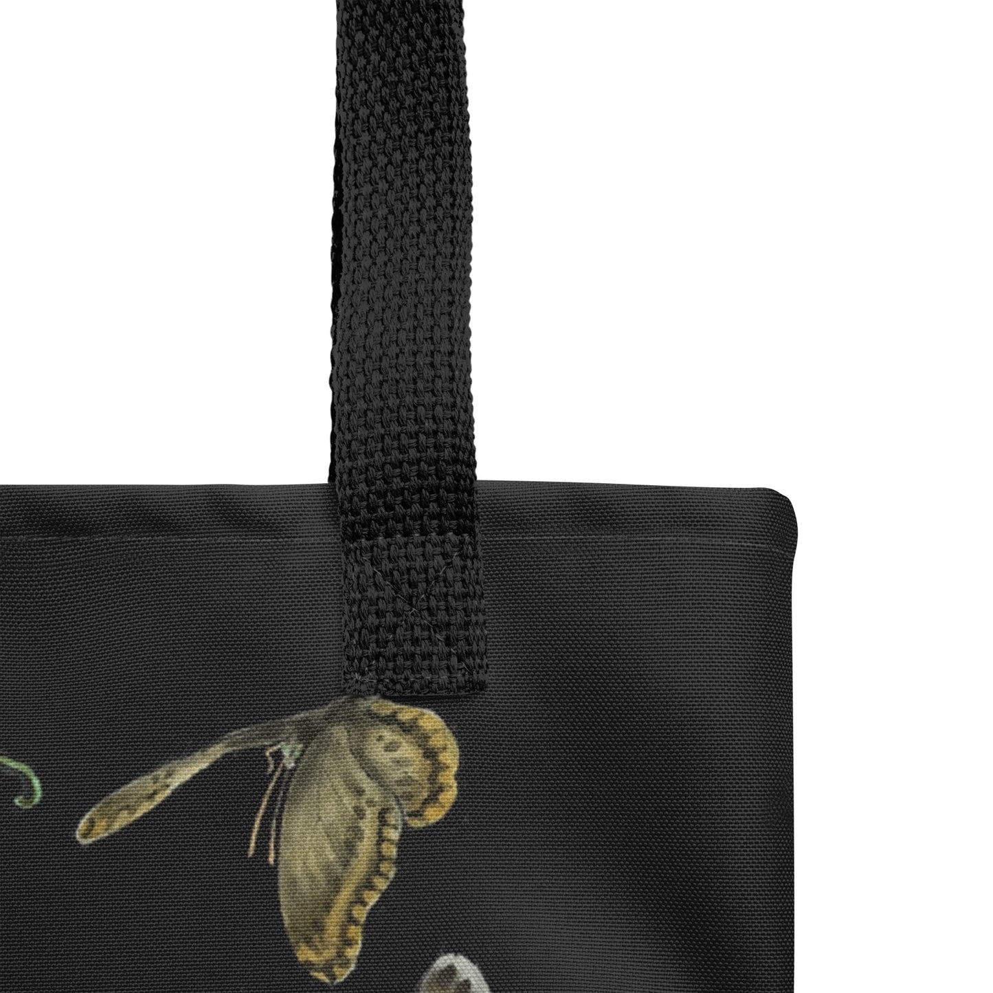 Cats And Butterflies Of Longevity｜Butterflies and the White-edged Morning Glory in Bloom｜Tote bag