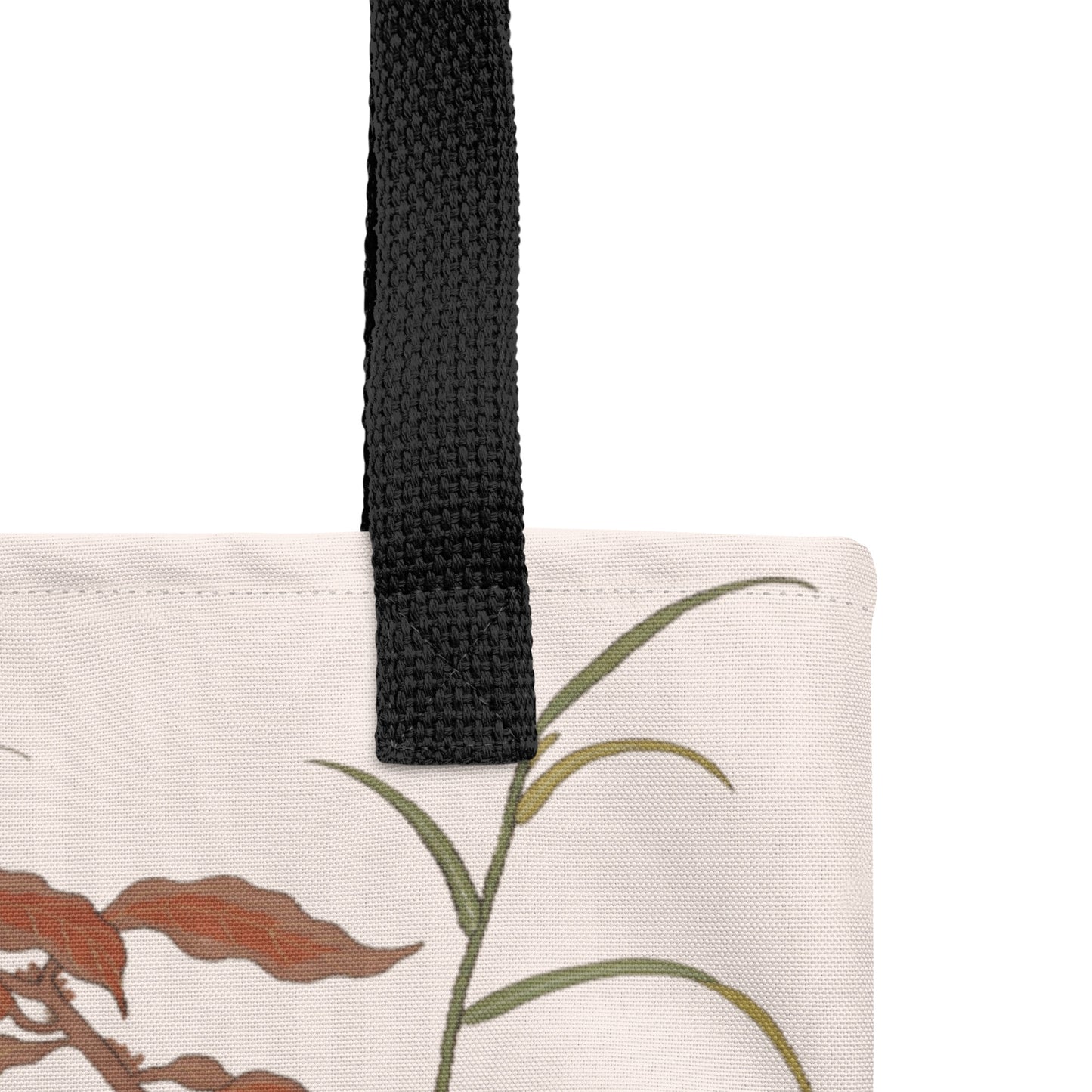 Kesi Flower Album｜Butterflies and Flowers｜Tote bag｜Fish belly white