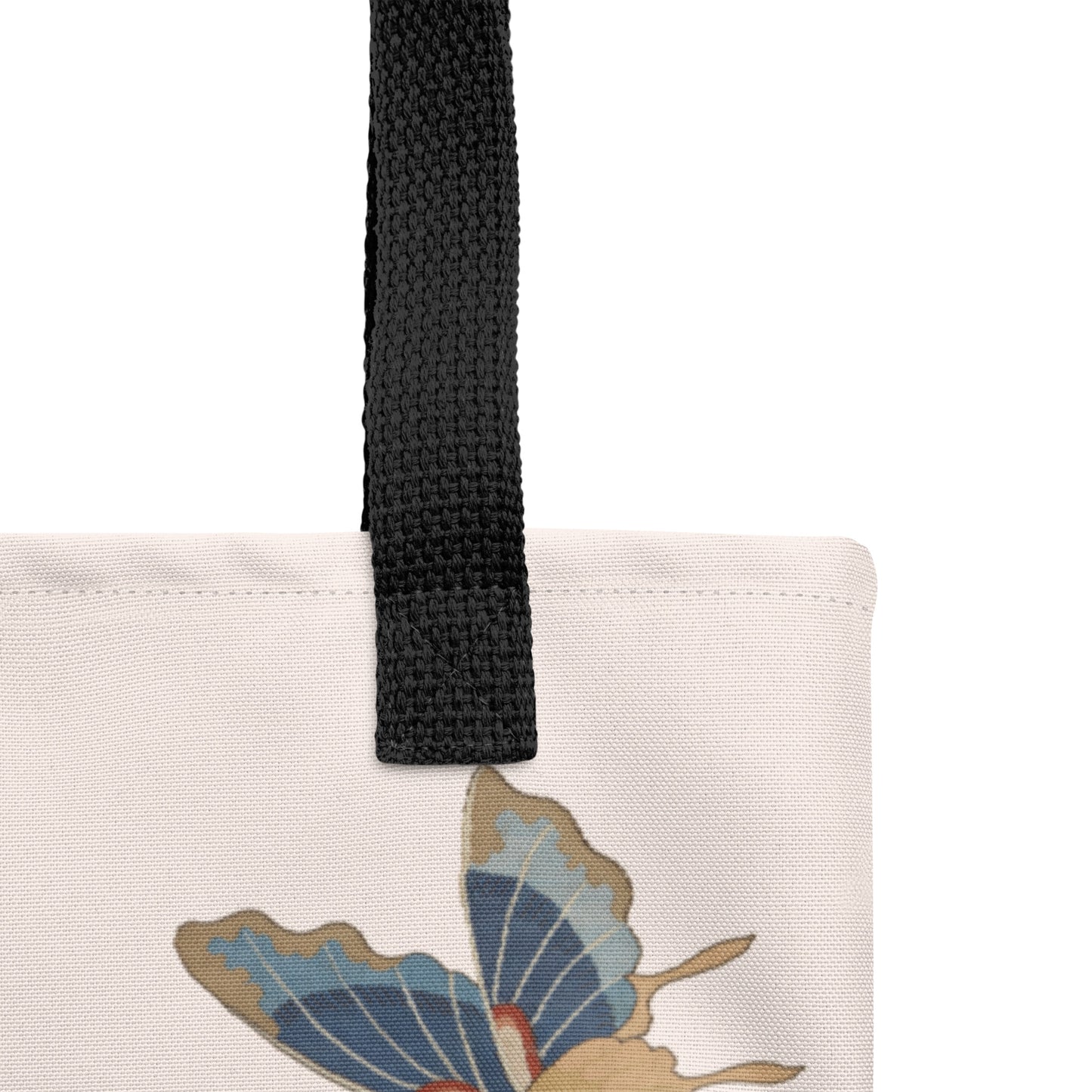 Kesi Flower Album｜Hibiscus and Begonia Blossoms｜Tote bag｜Fish belly white