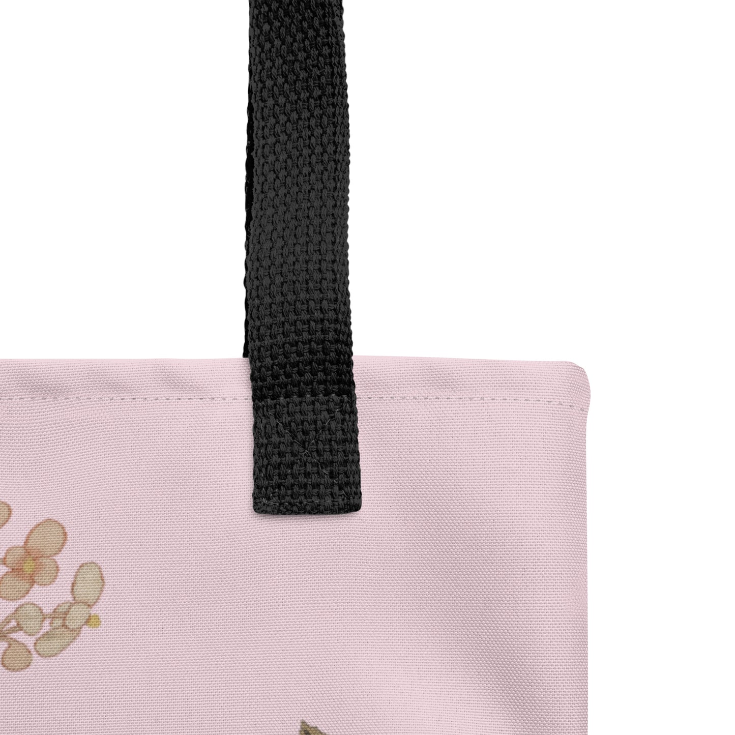 Kesi Flower Album｜Begonia Blossoms｜Tote bag｜Pale pinkish gray