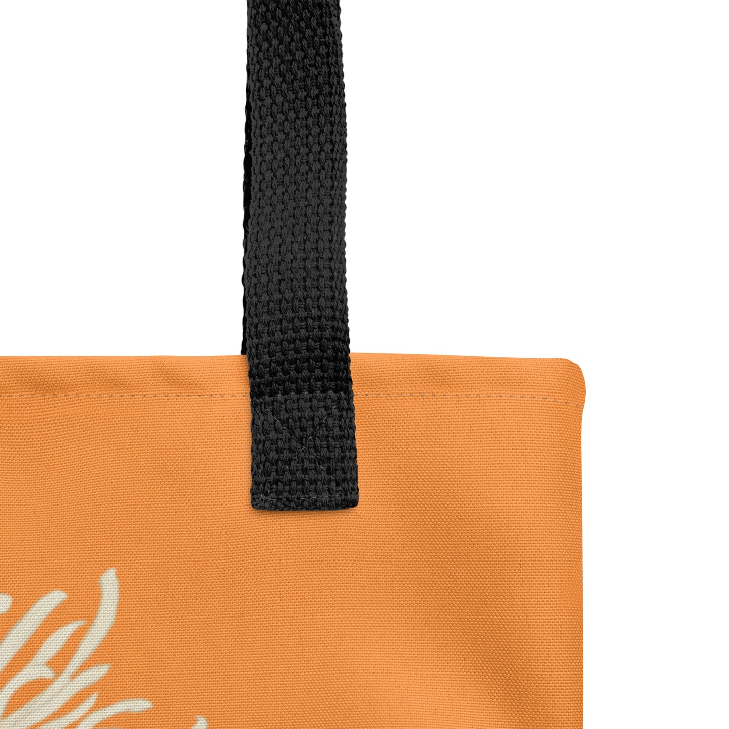 The Spirit of Flowers in Twelve Months｜Blooming Chrysanthemum and Maple Leaves｜Tote bag｜Orange