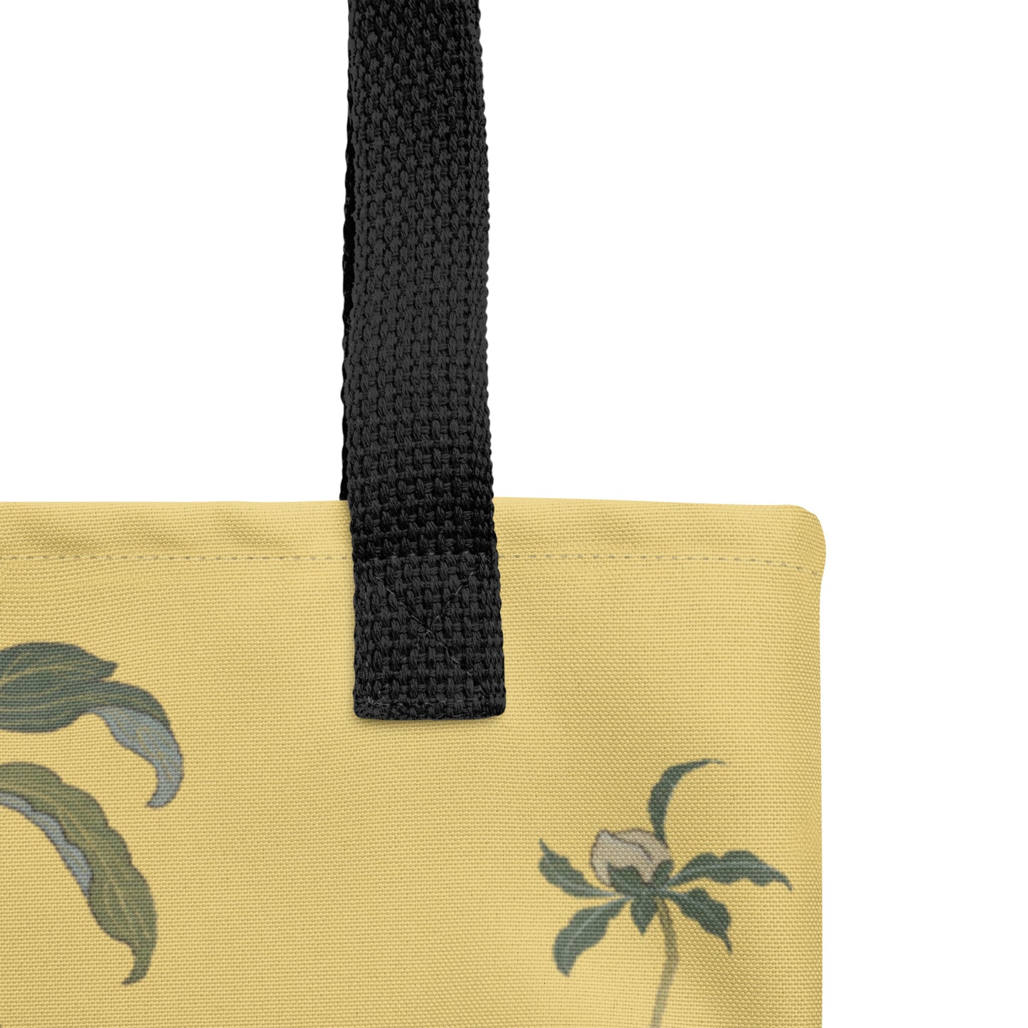 Kesi Flower Album｜Peonies and Butterfly｜Tote bag｜Gold