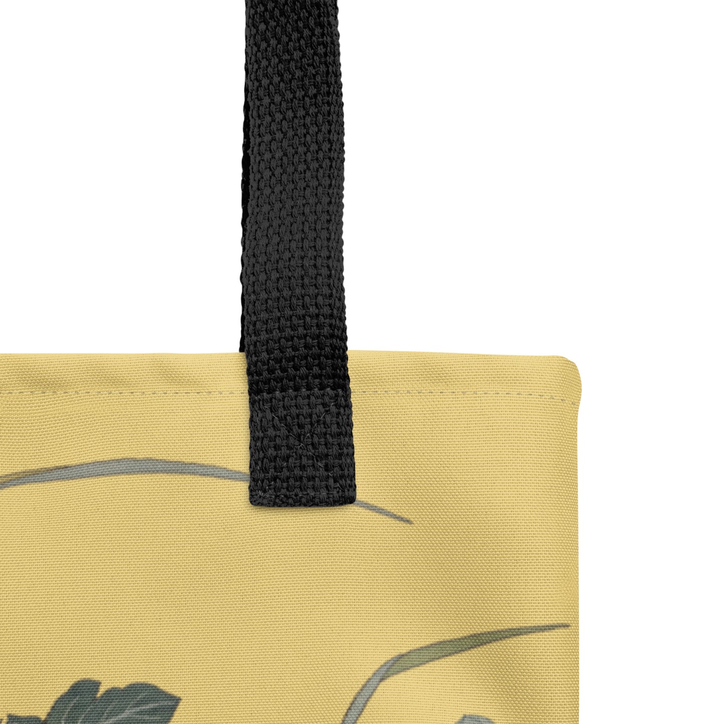 Kesi Flower Album｜Hibiscus by the Water｜Tote bag｜Gold