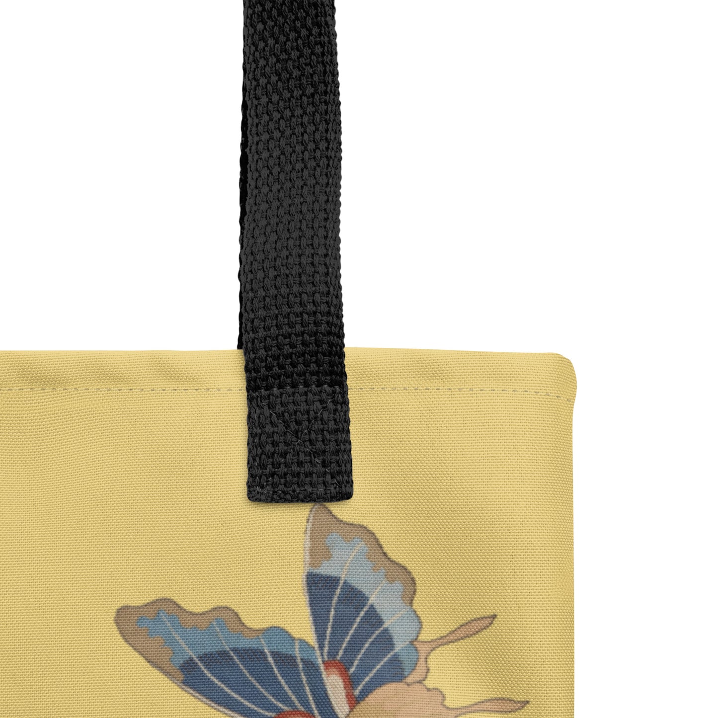 Kesi Flower Album｜Hibiscus and Begonia Blossoms｜Tote bag｜Gold