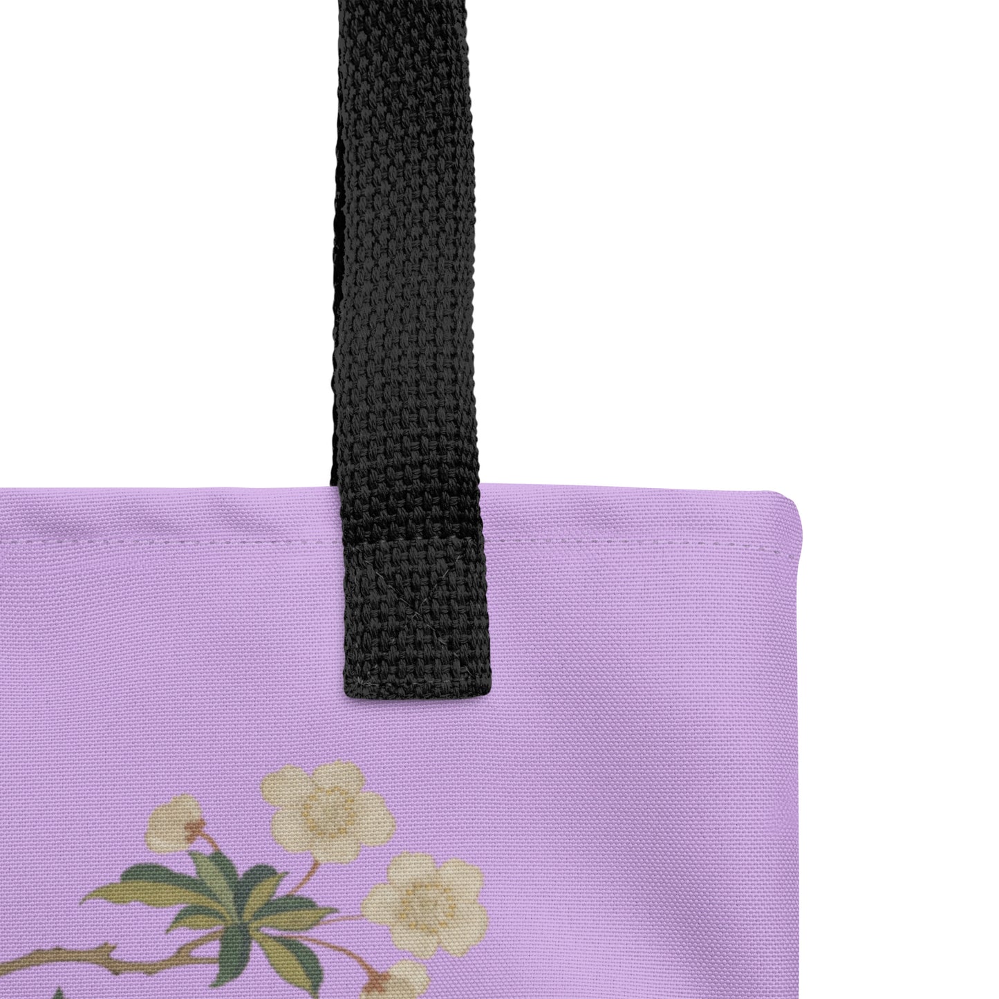 Kesi Flower Album｜Plum Blossoms and Butterfly｜Tote bag｜Lilac