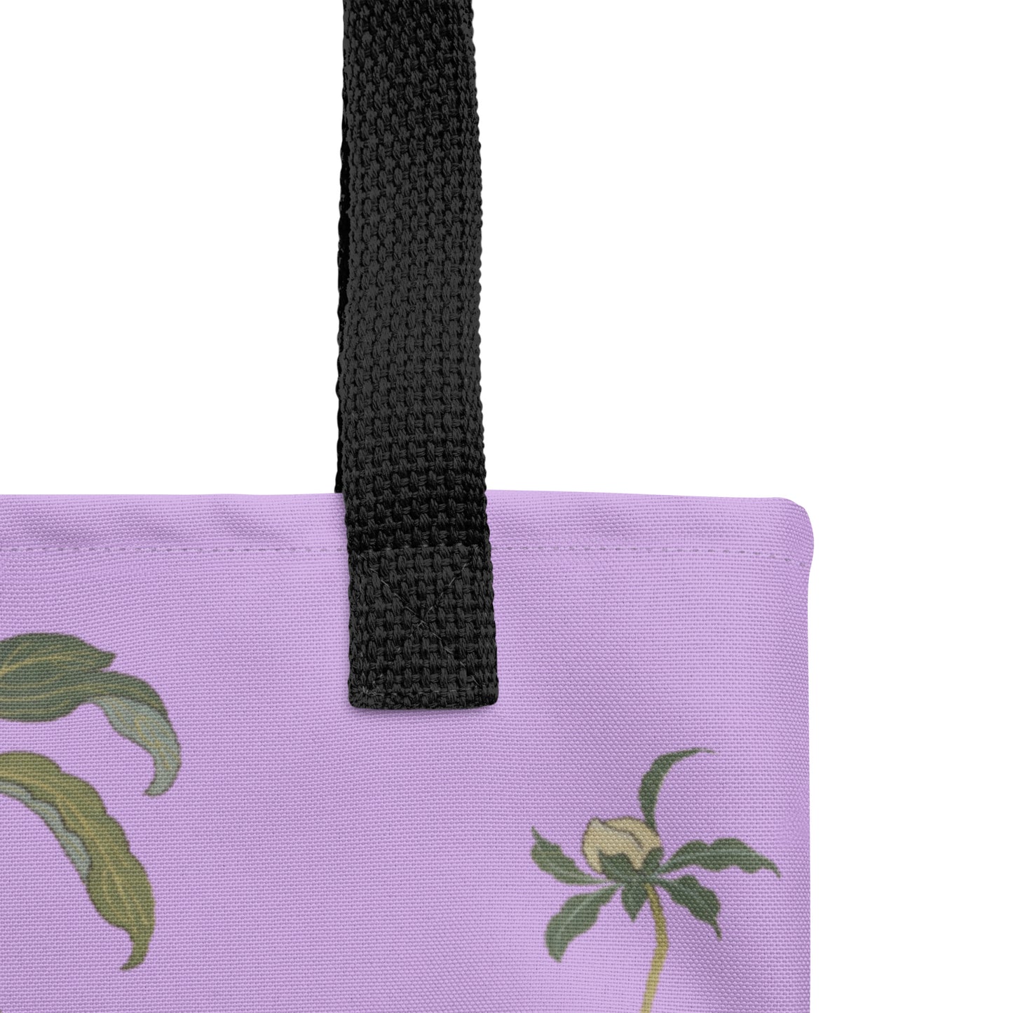 Kesi Flower Album｜Peonies and Butterfly｜Tote bag｜Lilac