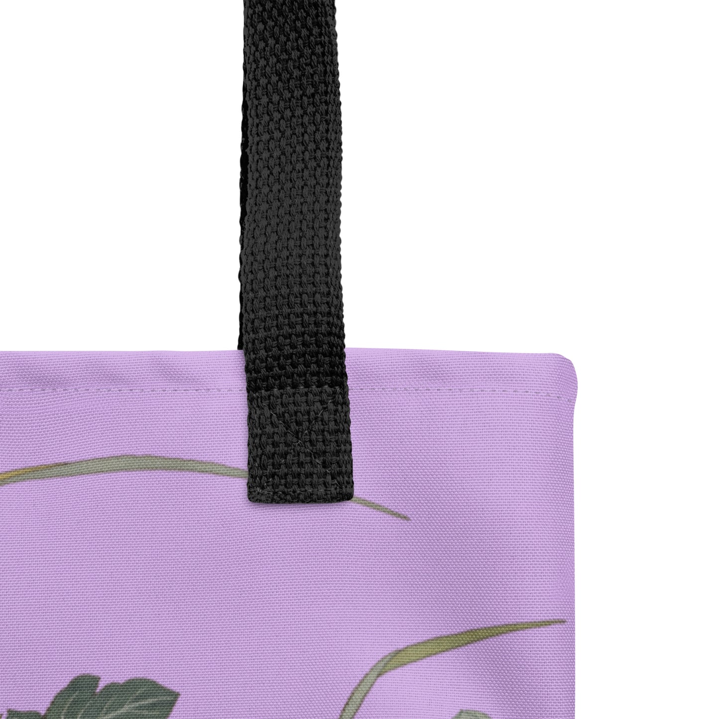 Kesi Flower Album｜Hibiscus by the Water｜Tote bag｜Lilac