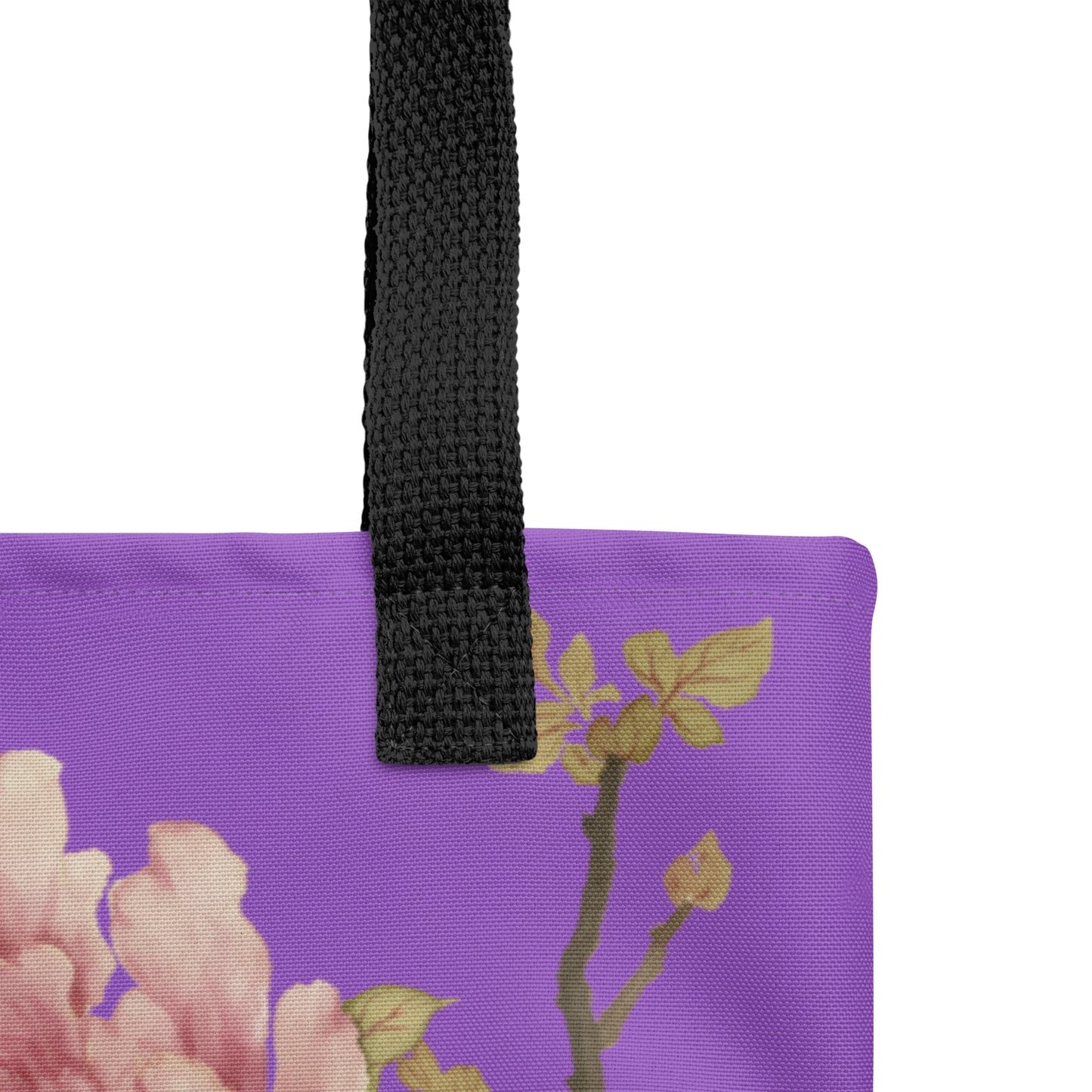 The Spirit of Flowers in Twelve Months｜Orchid and Tree Peony in Bloom｜Tote bag｜Purple