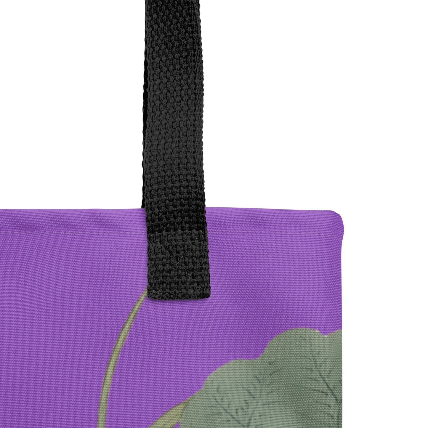 The Spirit of Flowers in Twelve Months｜Lotus in Bloom｜Tote bag｜Purple