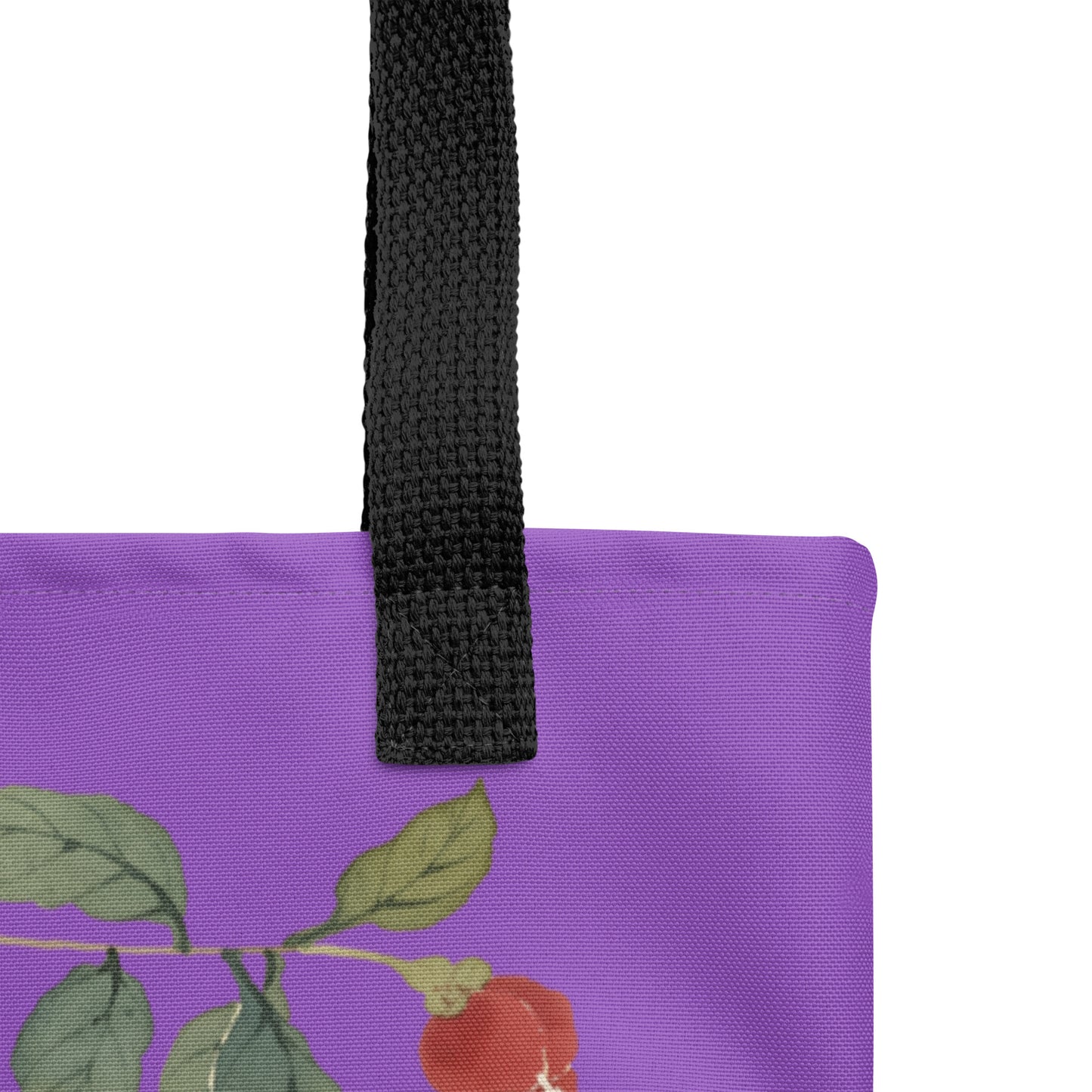 The Spirit of Flowers in Twelve Months｜Narcissus and Camelia in Bloom｜Tote bag｜Purple