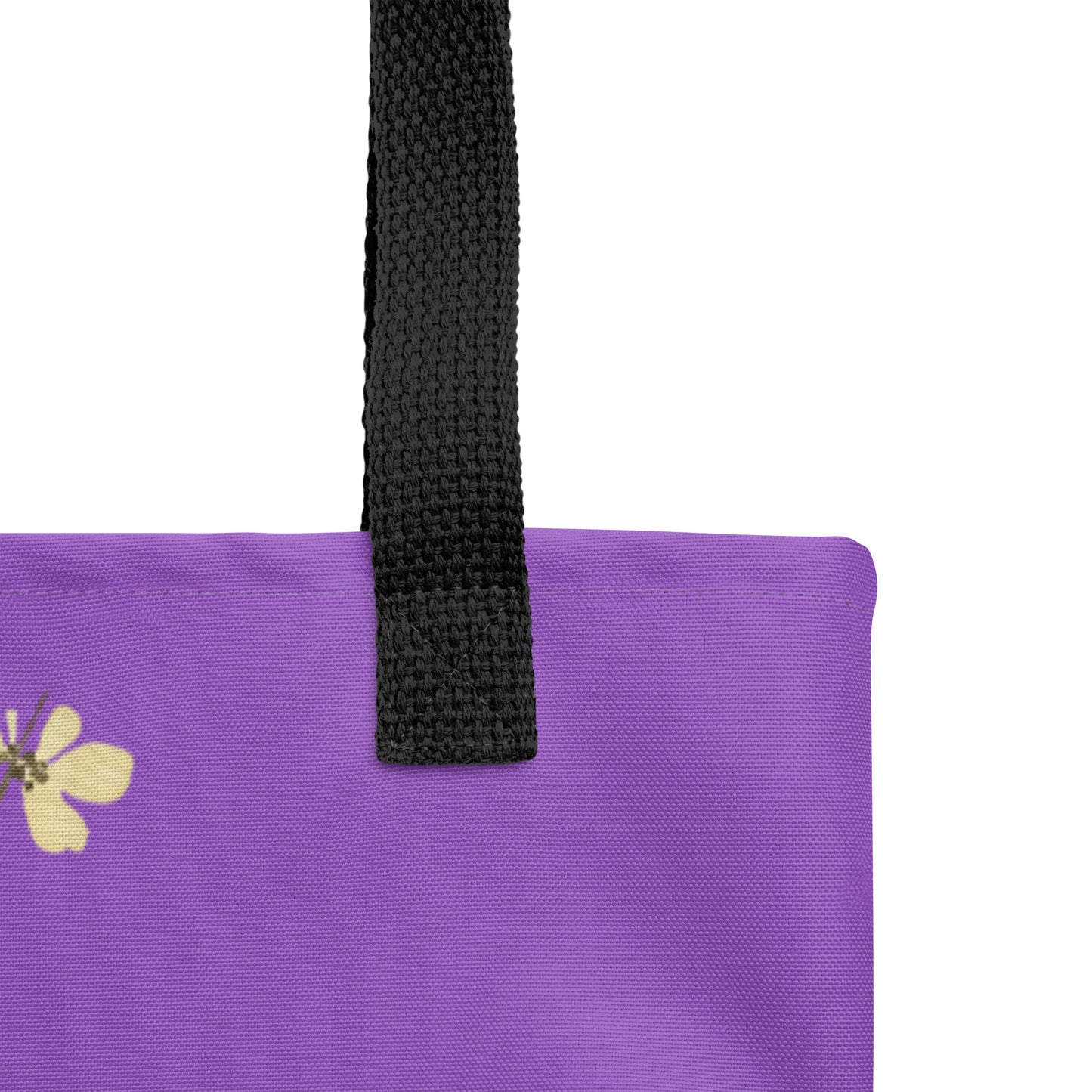 The Spirit of Flowers in Twelve Months｜Blooming Wintersweet and Heavenly Bamboo｜Tote bag｜Purple