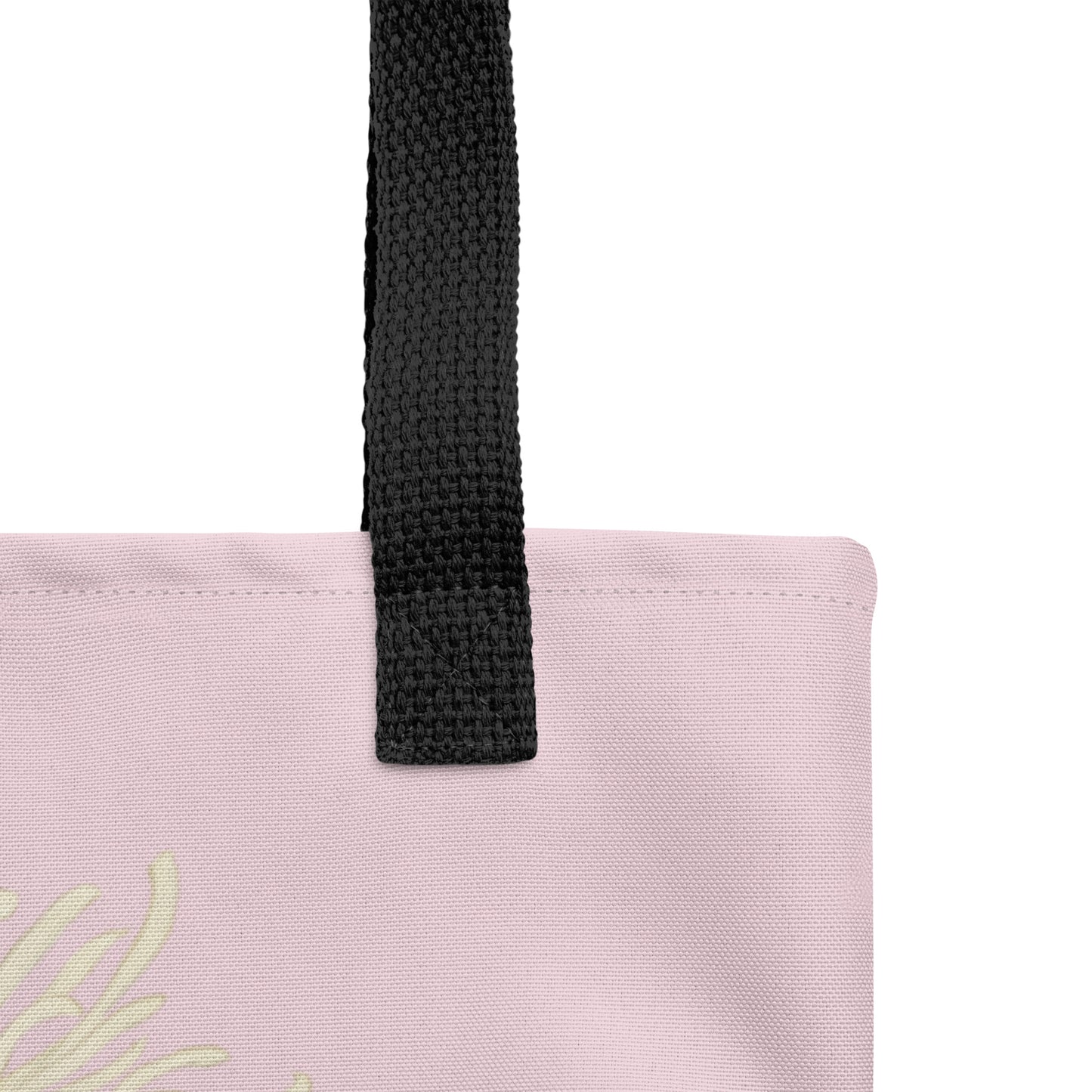 12月の花神様｜Blooming Chrysanthemum and Maple Leaves｜Tote bag｜Pale pinkish gray