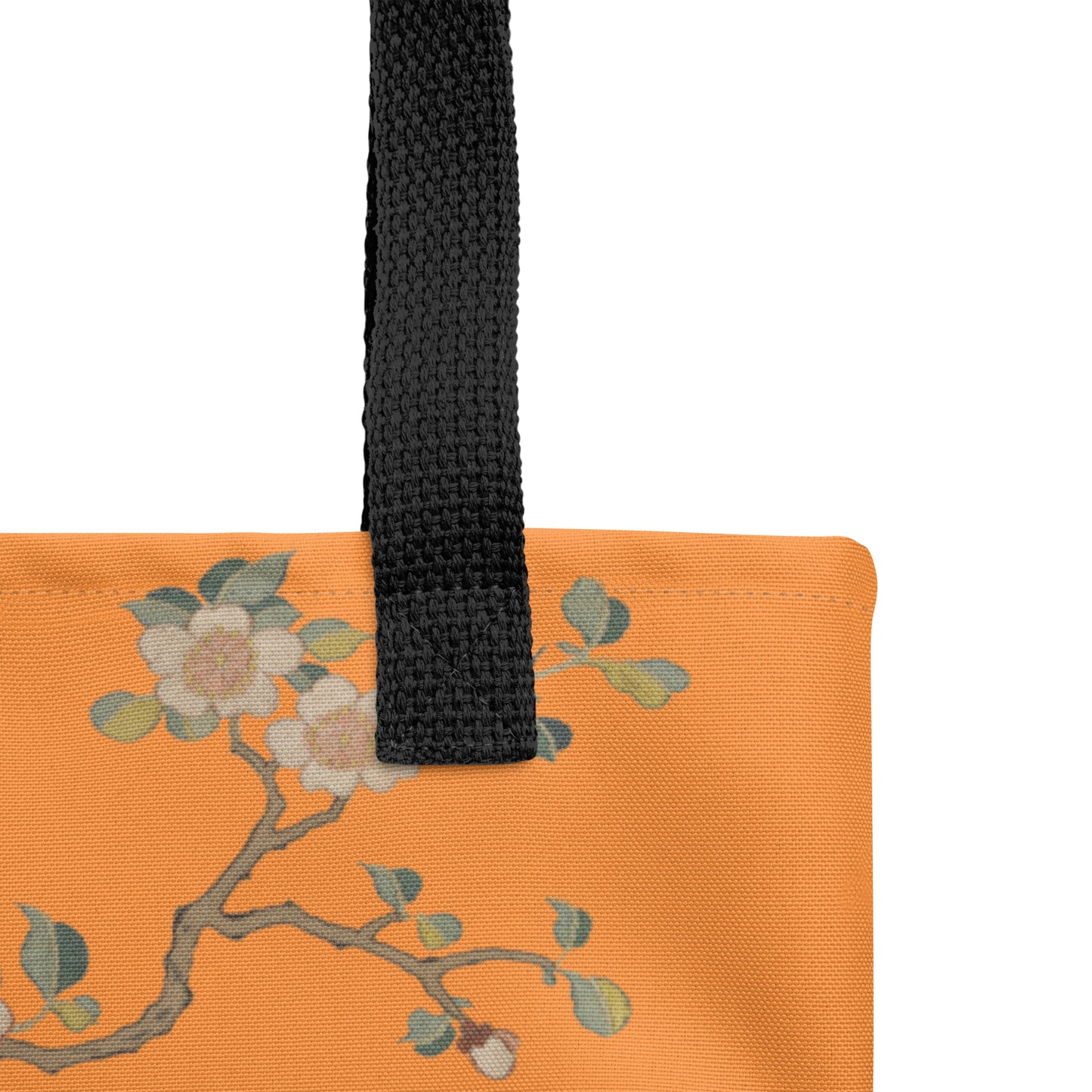 Kesi Flower Album｜Swallow in Flight, Harbinger of Spring｜Tote bag｜Orange