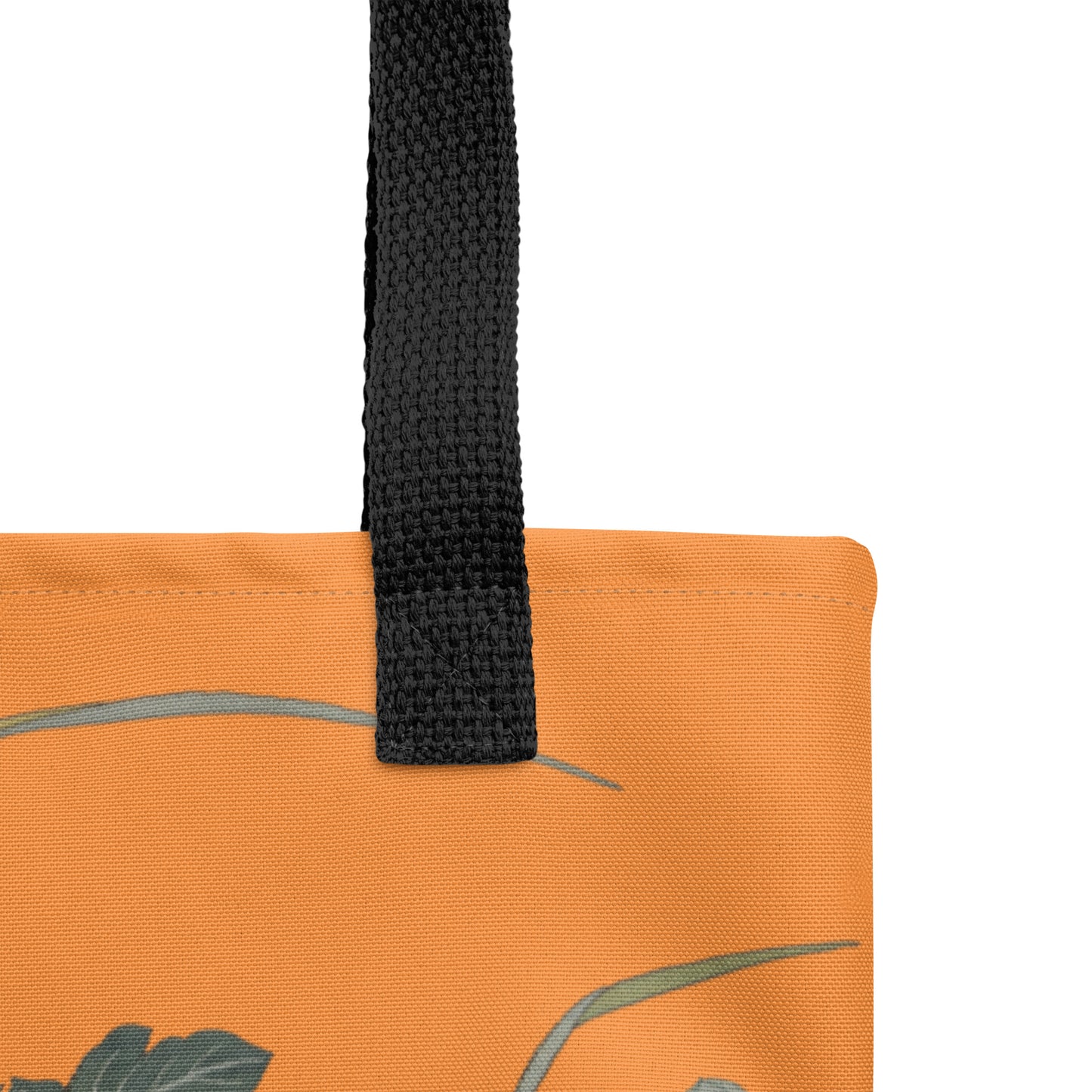 Kesi Flower Album｜Hibiscus by the Water｜Tote bag｜Orange