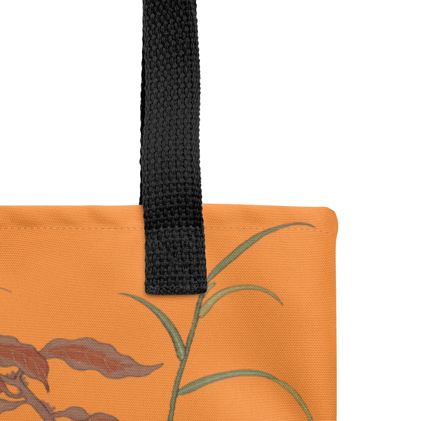 Kesi Flower Album｜Butterflies and Flowers｜Tote bag｜Orange