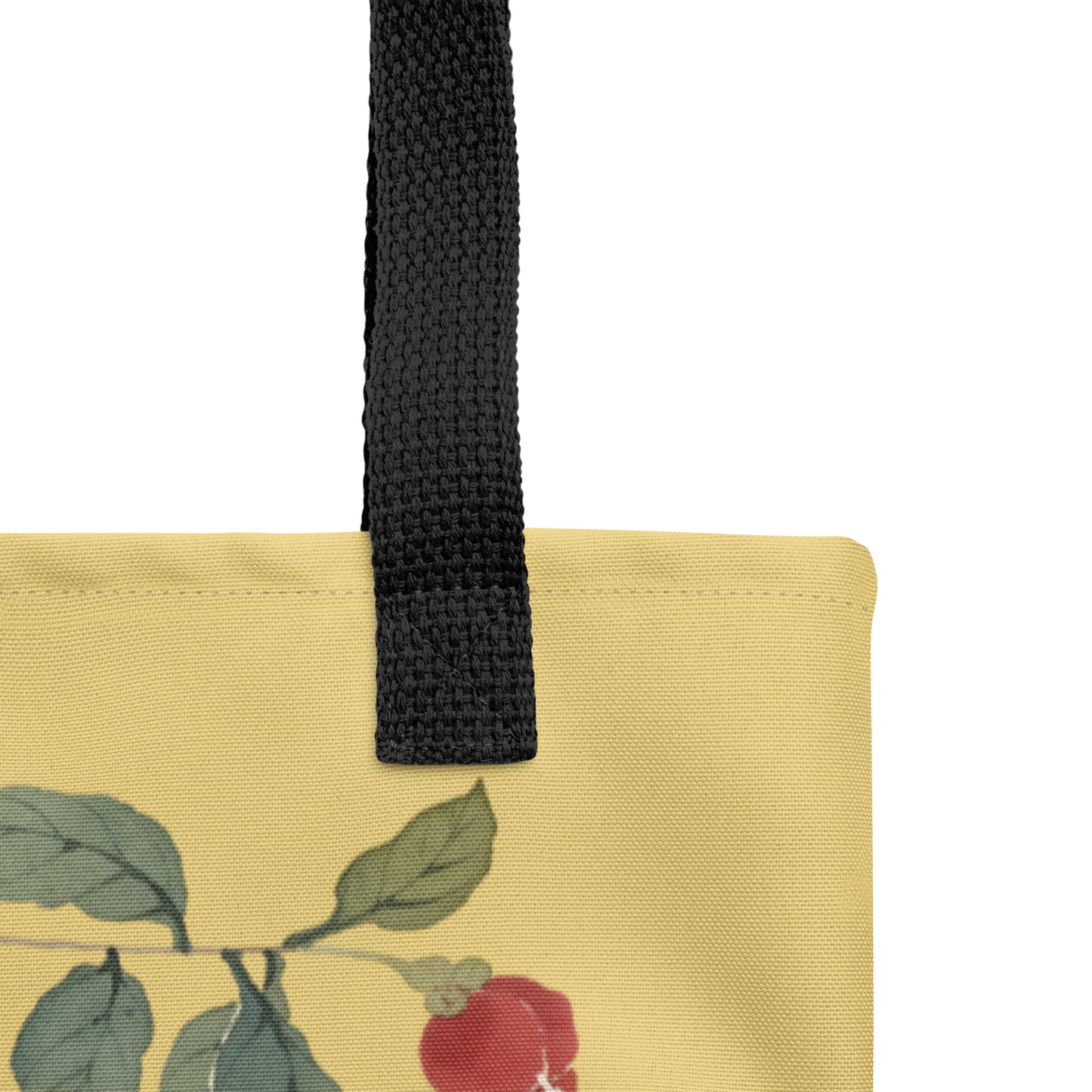 The Spirit of Flowers in Twelve Months｜Narcissus and Camelia in Bloom｜Tote bag｜Gold