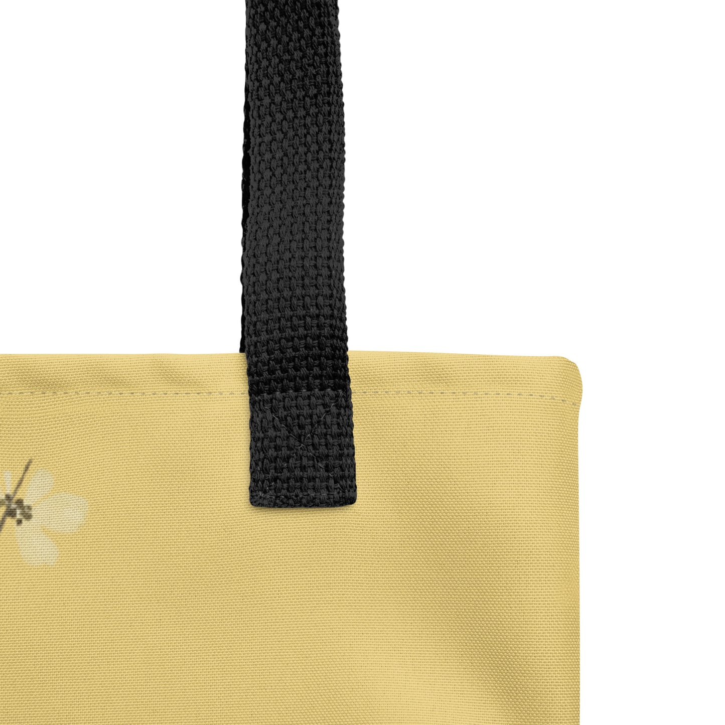 The Spirit of Flowers in Twelve Months｜Blooming Wintersweet and Heavenly Bamboo｜Tote bag｜Gold