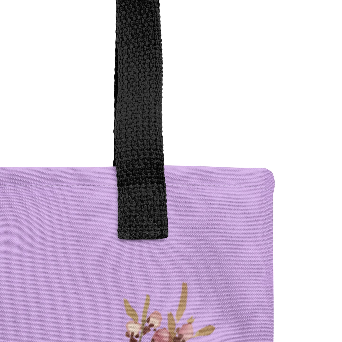 The Spirit of Flowers in Twelve Months｜Willow and Peach Blossom｜Tote bag｜Lilac