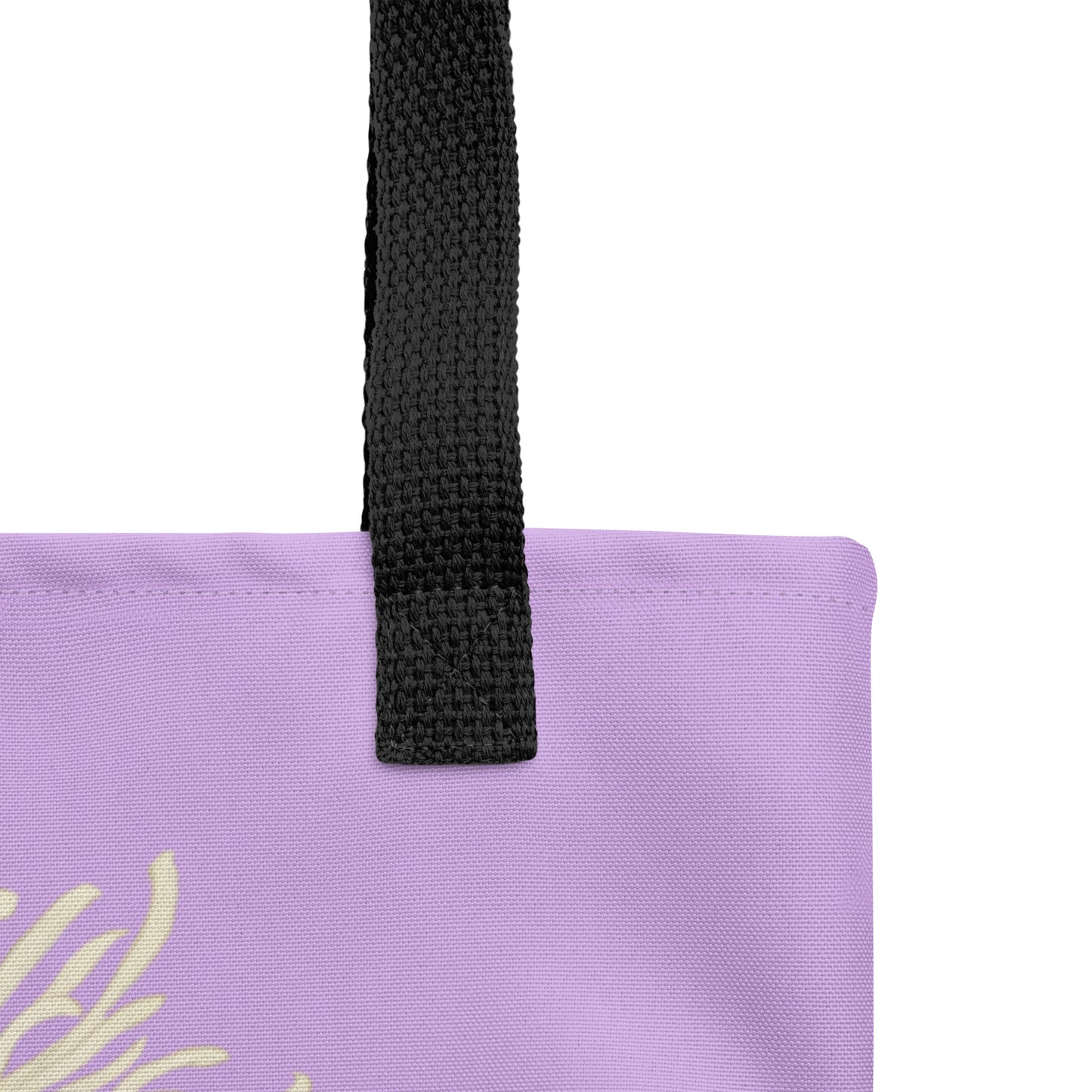 12月の花神様｜Blooming Chrysanthemum and Maple Leaves｜Tote bag｜Lilac