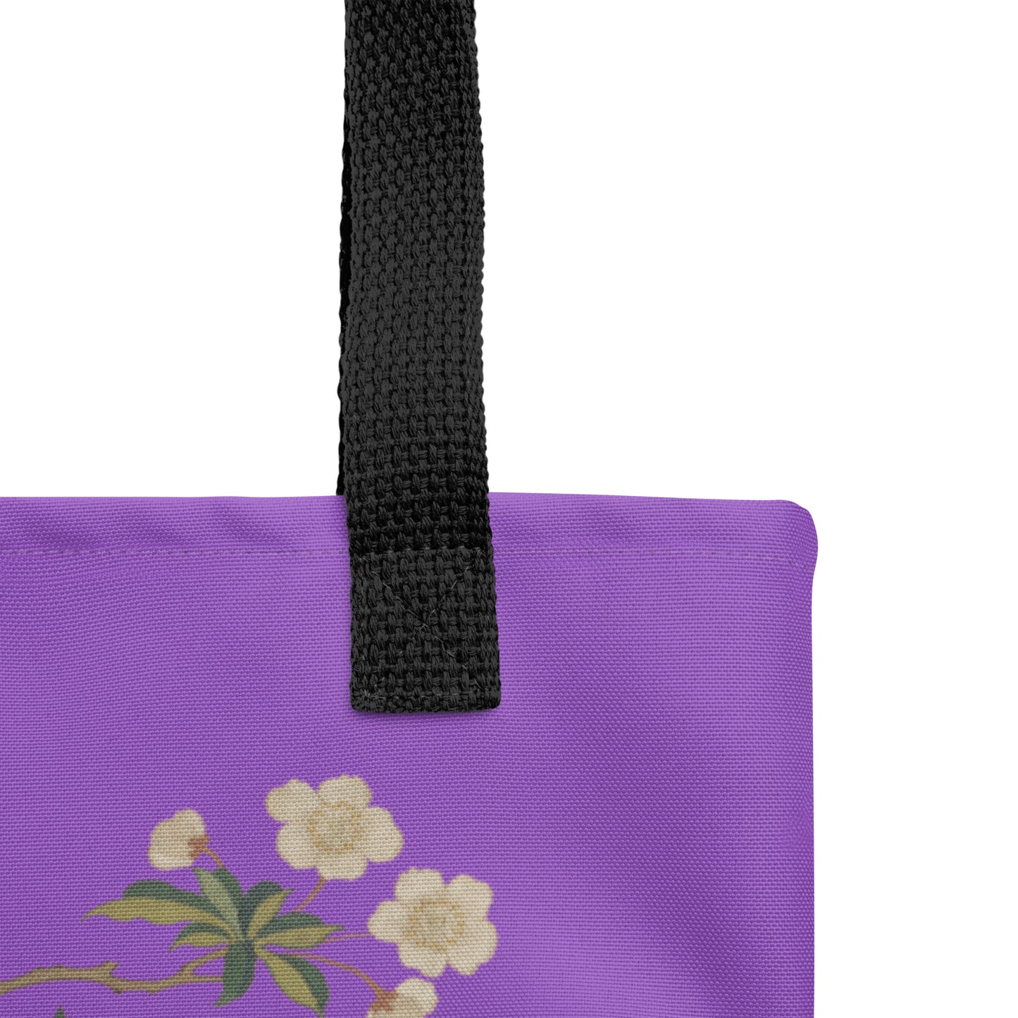 Kesi Flower Album｜Plum Blossoms and Butterfly｜Tote bag｜Purple