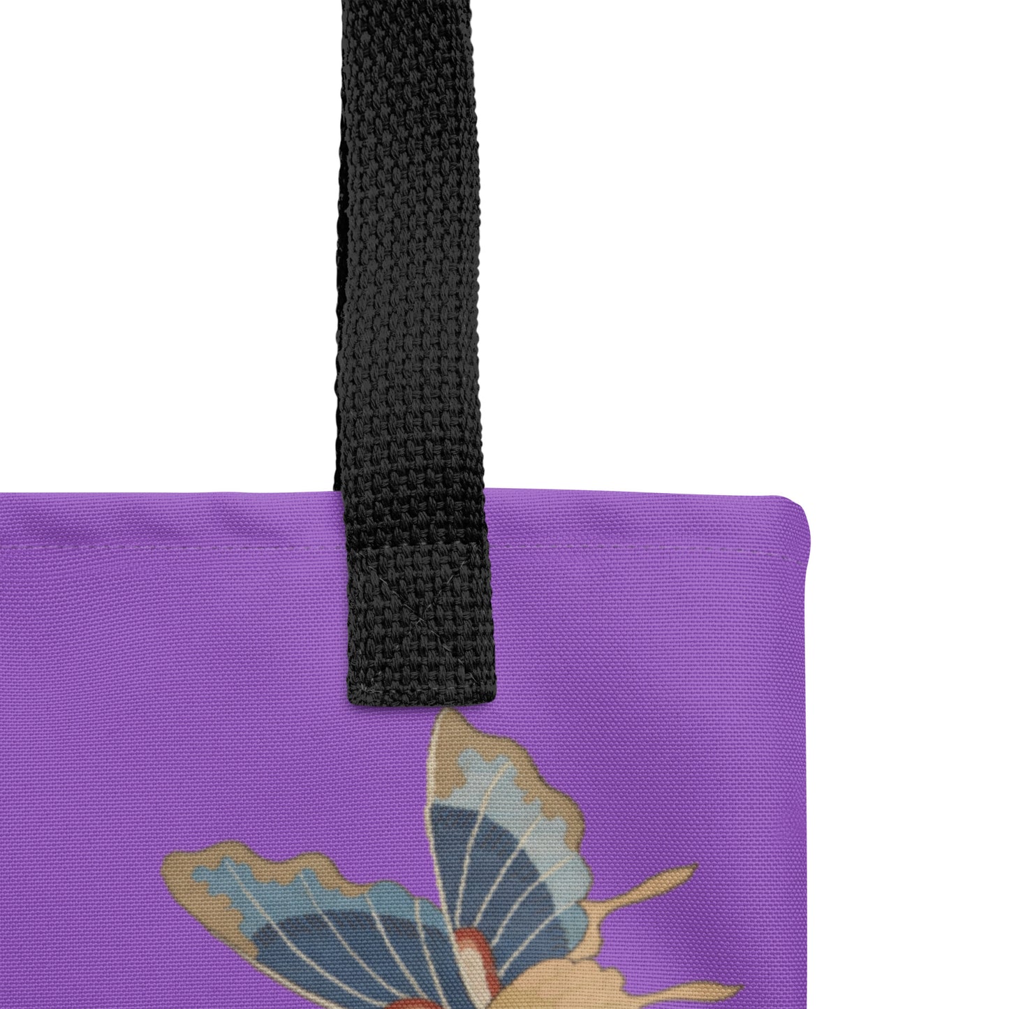 Kesi Flower Album｜Hibiscus and Begonia Blossoms｜Tote bag｜Purple