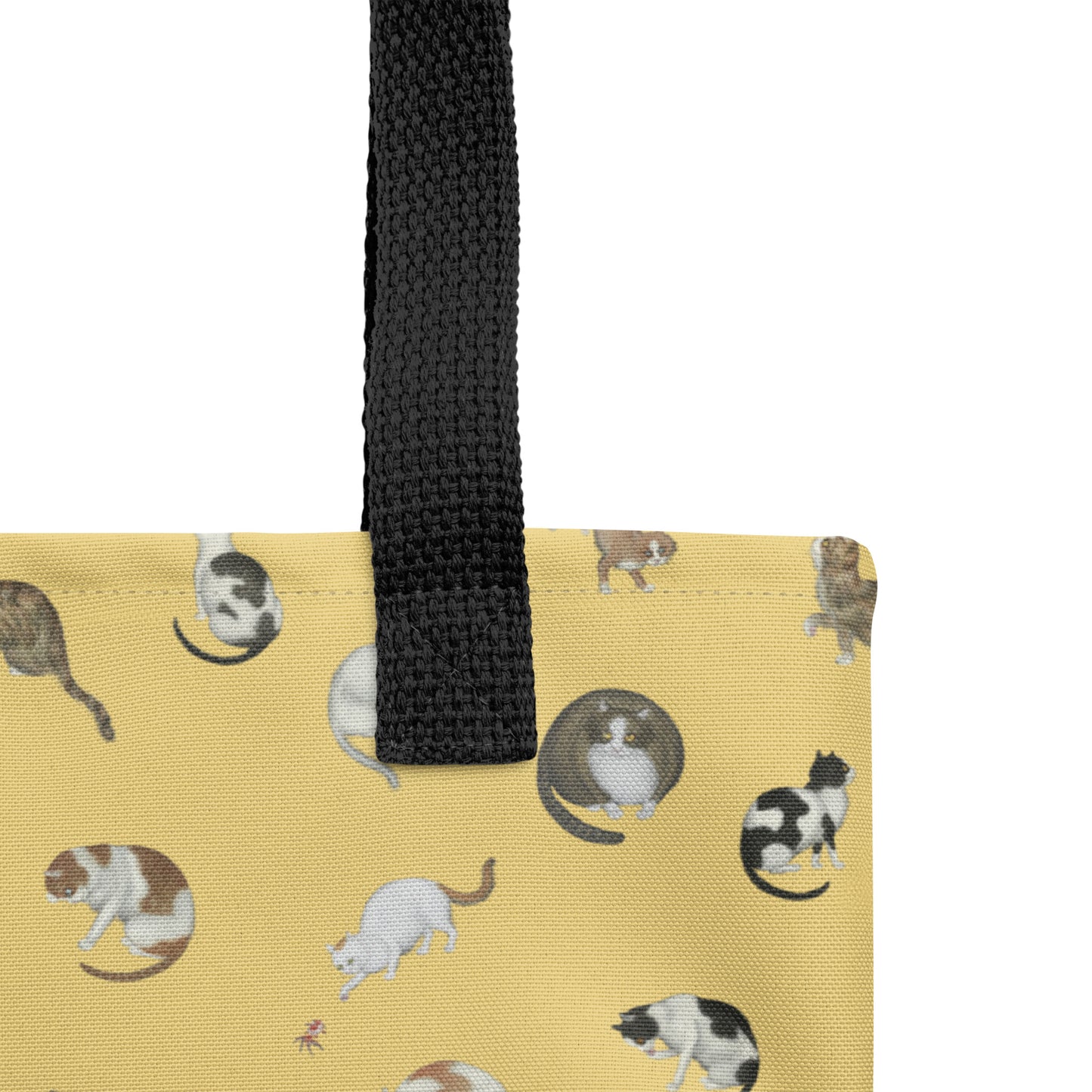 Cats And Butterflies Of Longevity｜Tote bag｜Gold