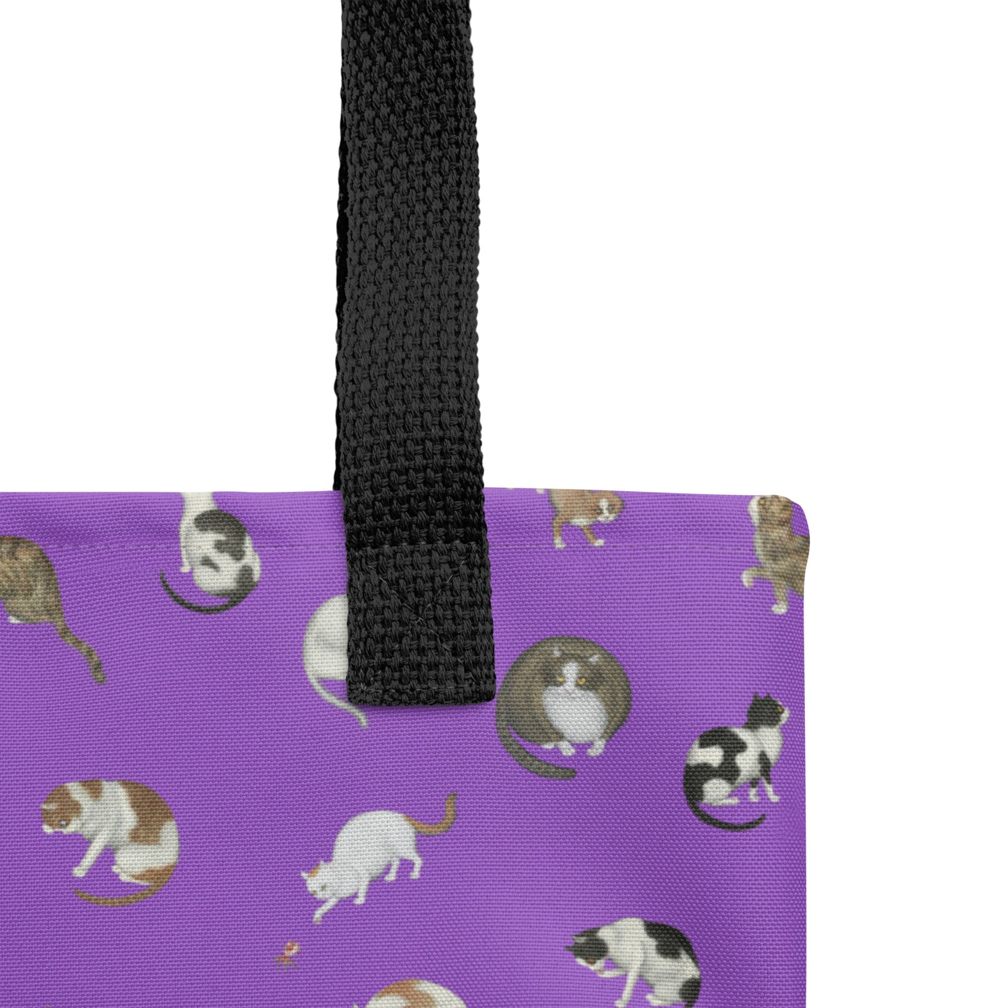 Cats And Butterflies Of Longevity｜Tote bag｜Purple