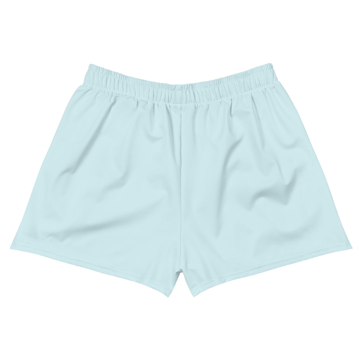 Logo collection｜Unisex Athletic Shorts｜Aqua blue