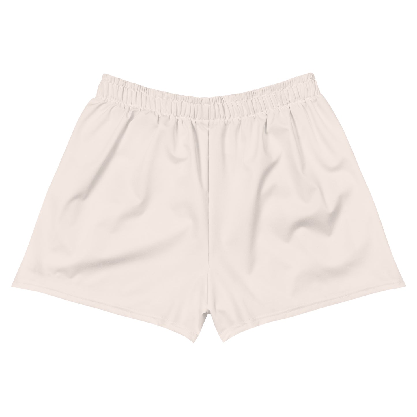 Logo collection｜Unisex Athletic Shorts｜Fish belly white