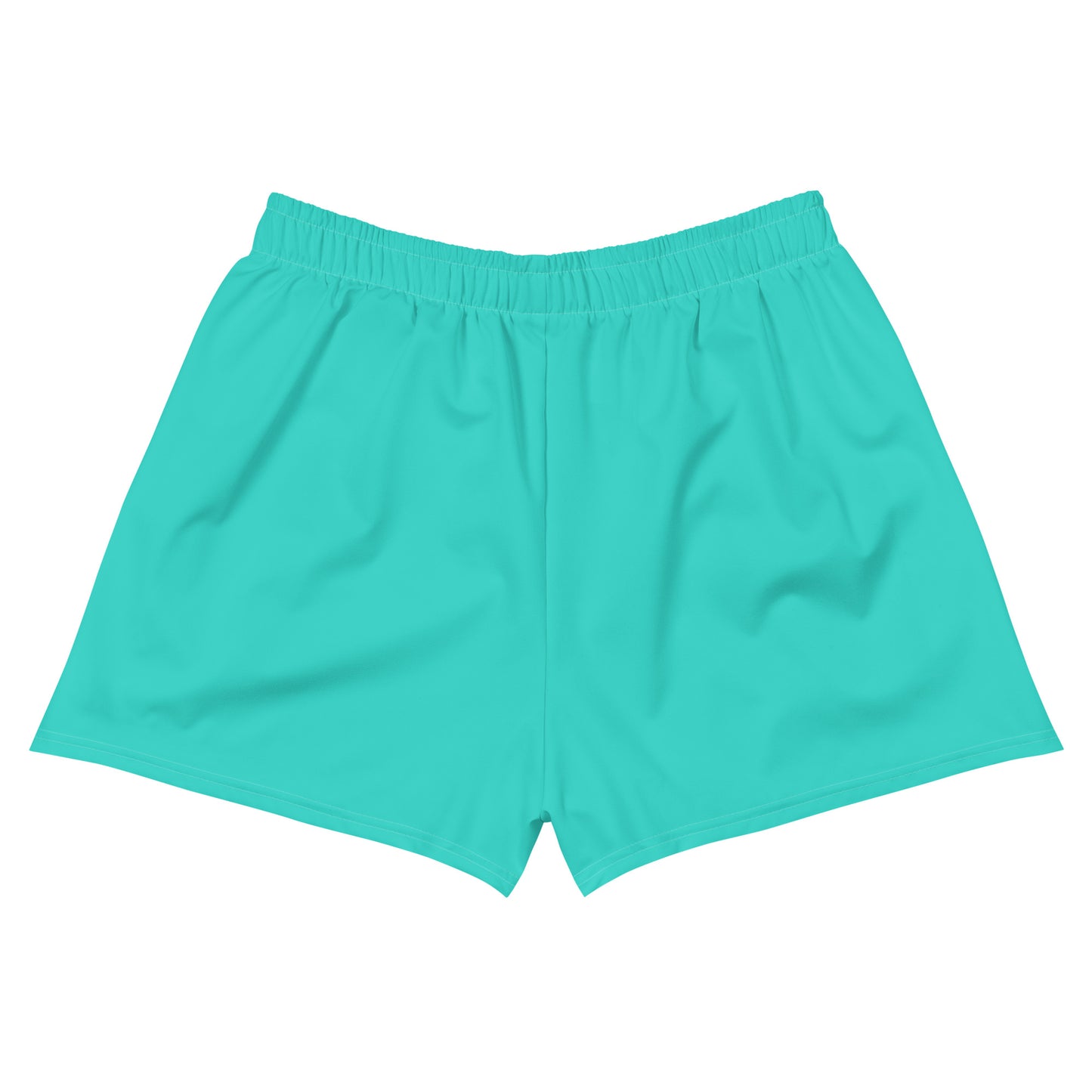 Logo collection｜Unisex Athletic Shorts｜Turquoise