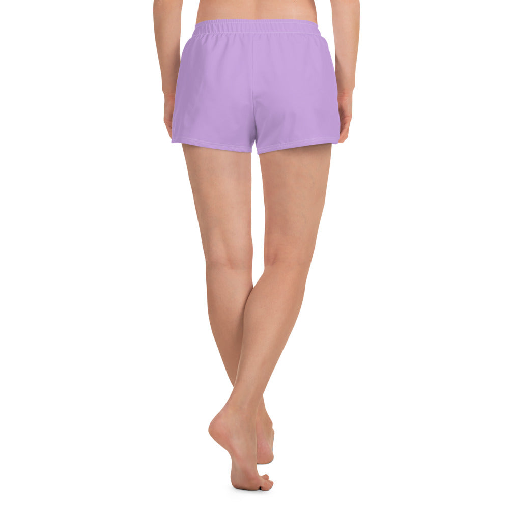 Logo collection｜Unisex Athletic Shorts｜Lilac