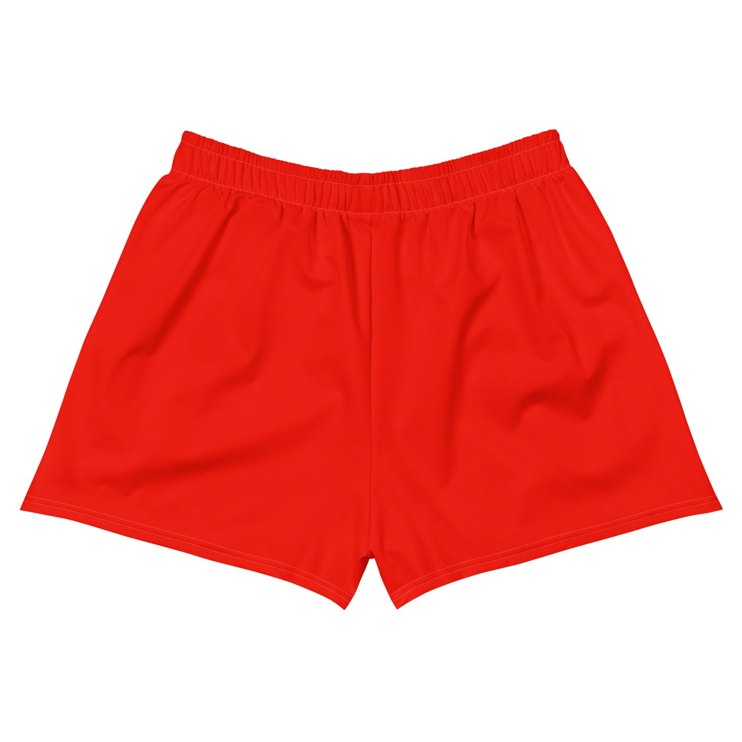 Logo collection｜Unisex Athletic Shorts｜Garnet red