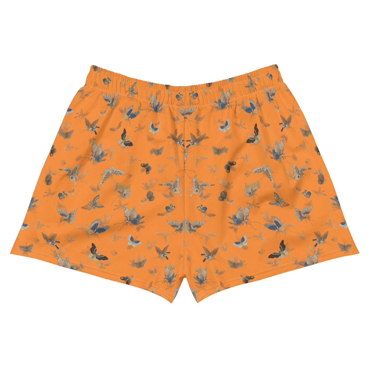 Butterfly dancing｜Unisex Athletic Shorts｜Orange