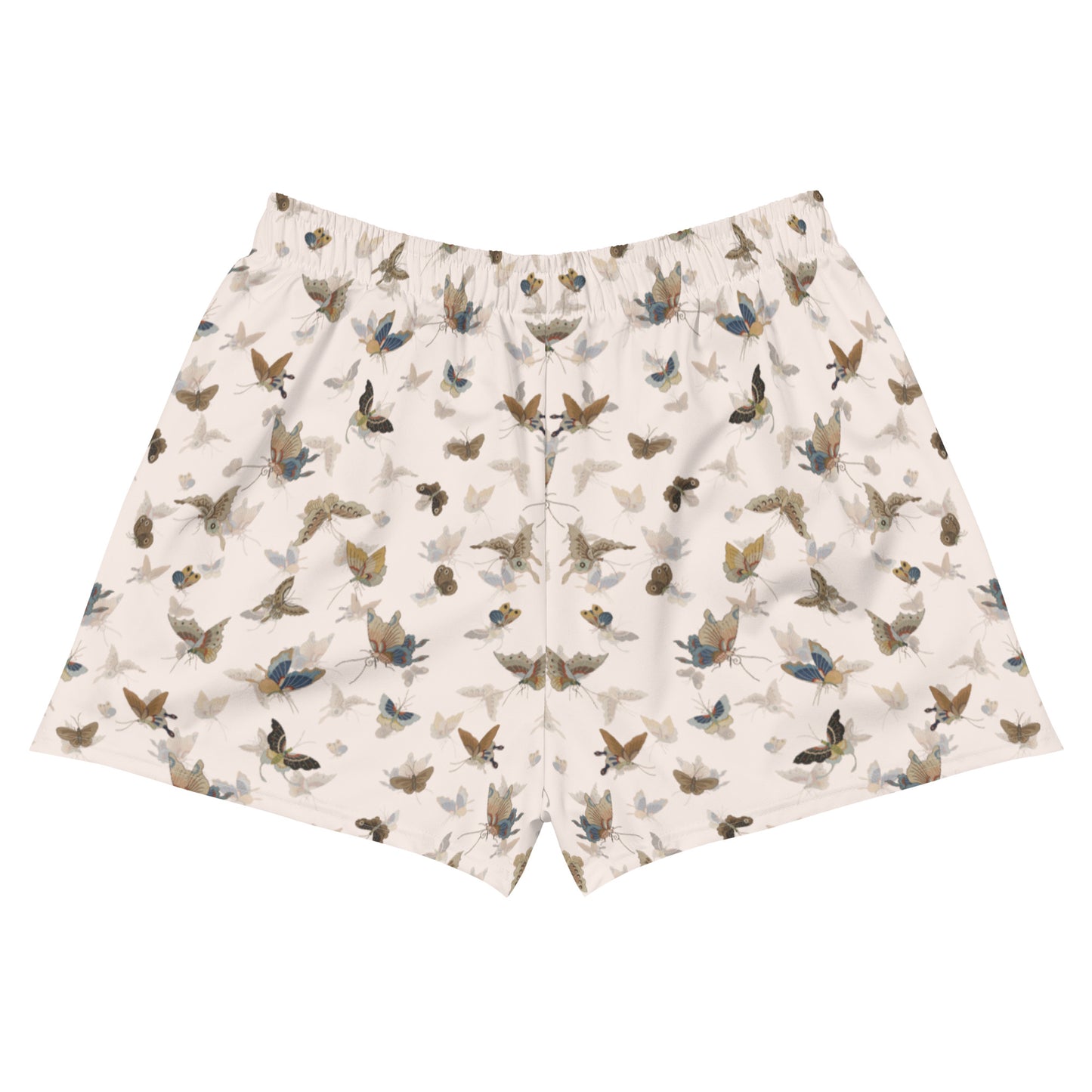 Butterfly dancing｜Unisex Athletic Shorts｜Fish belly white